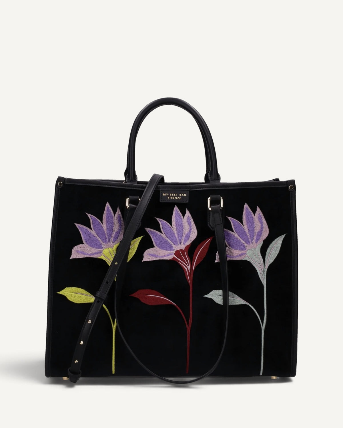 My Best Bag - Borsa Atena Essence Black Flower