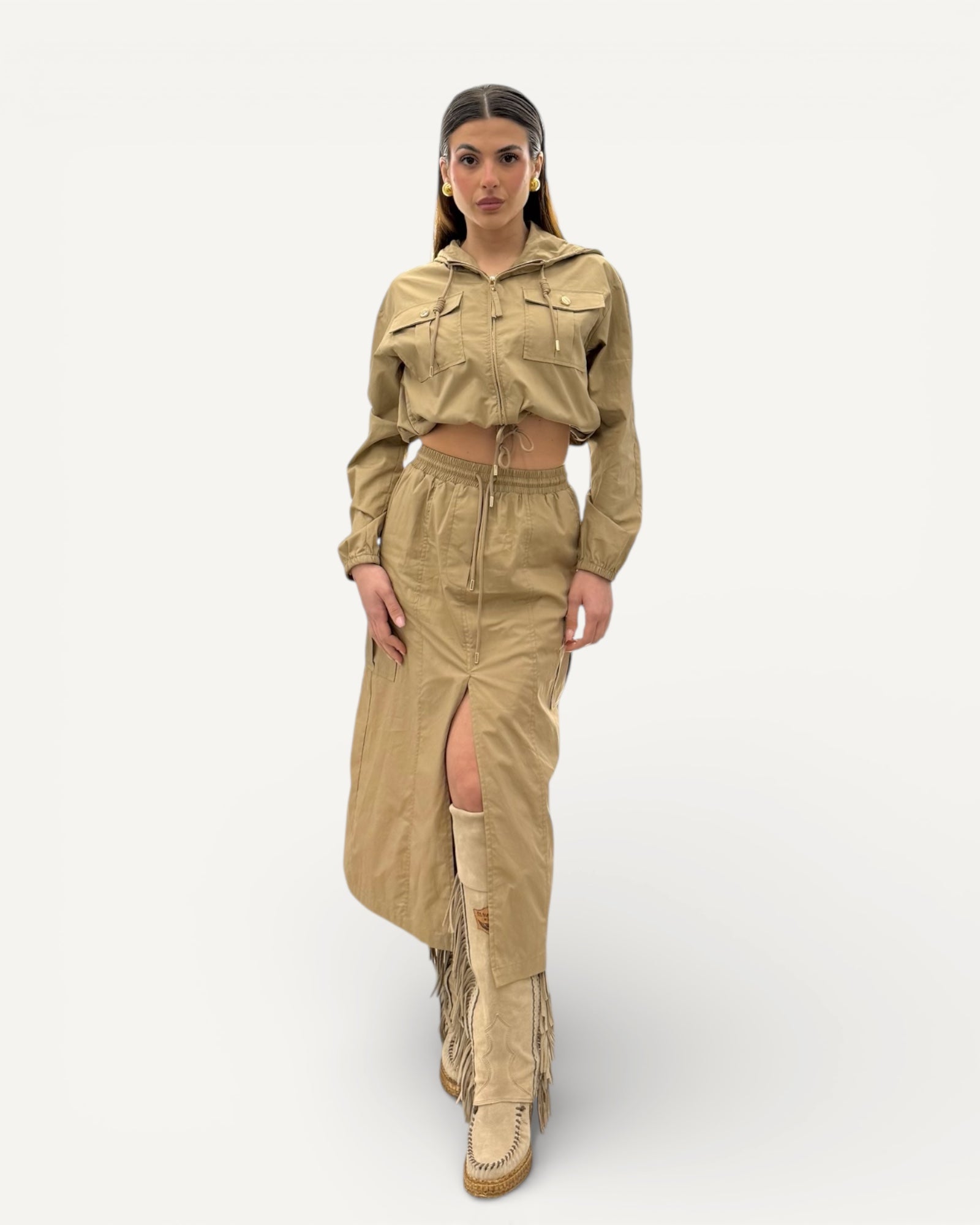 No Secrets - Gonna Cargo con Spacco in Cotone