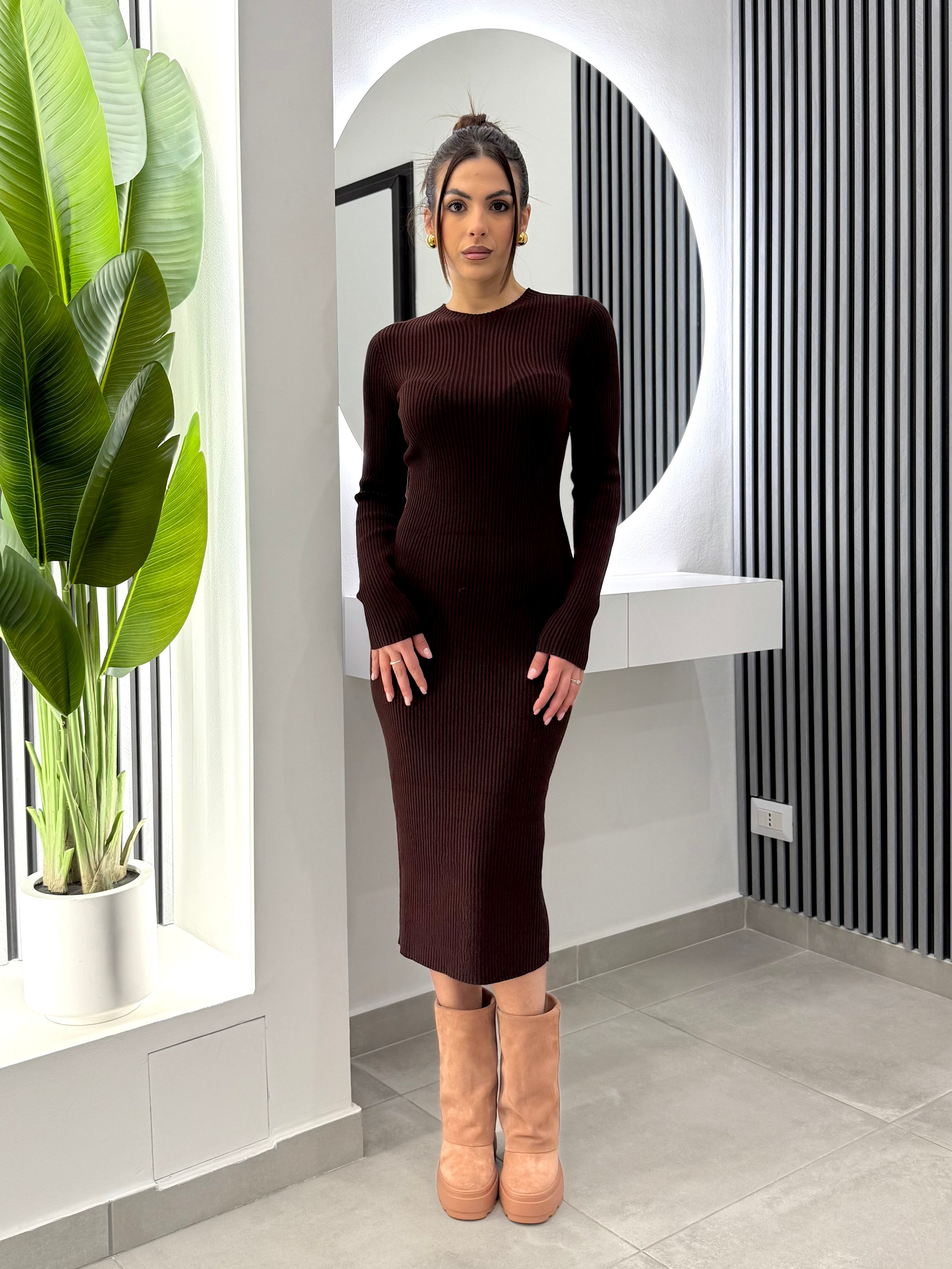 Kontatto - Abito Coste Burgundy