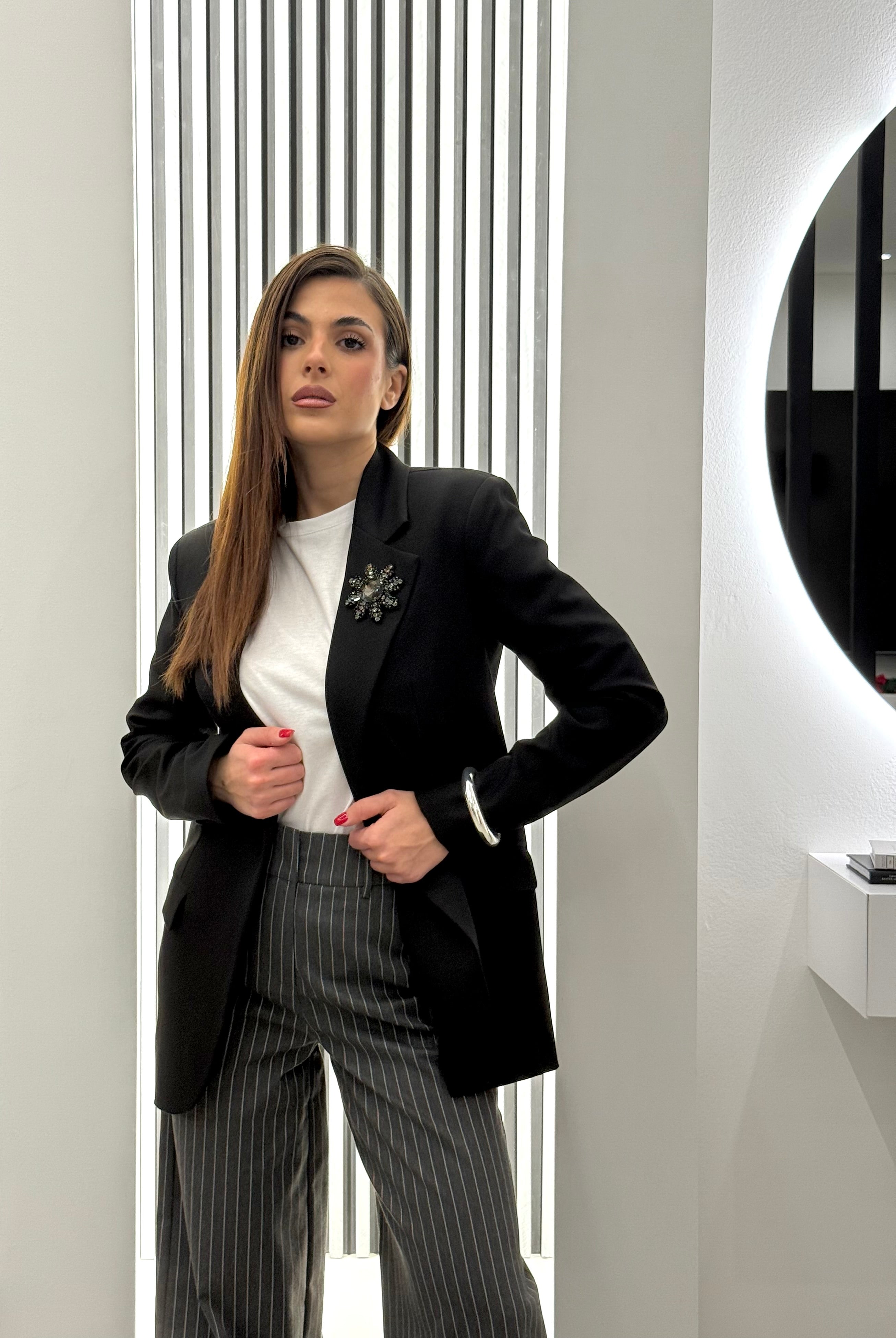 Koralline - Blazer Nero