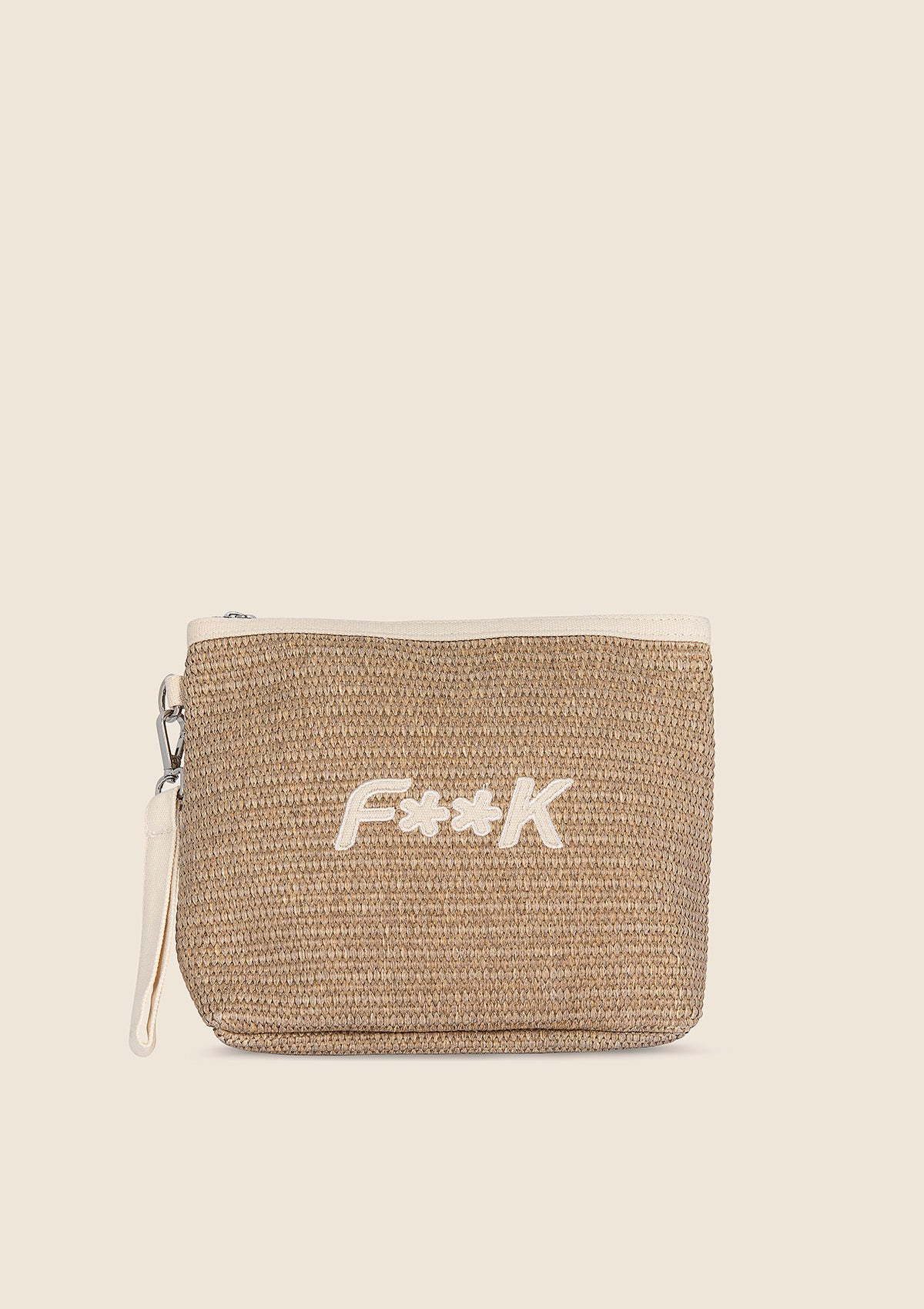 F**K - Pochette Donna Beige A063-BG
