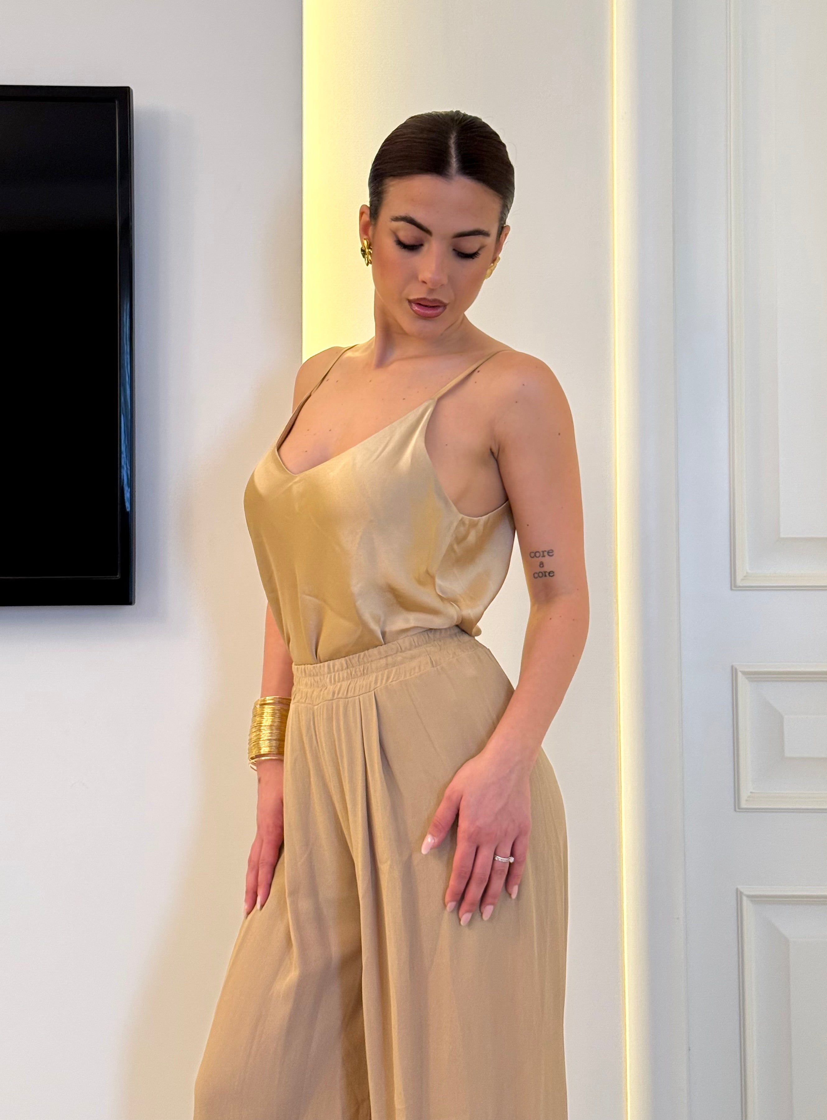 D'Elle - Giulia Mastini - Canotta in Raso