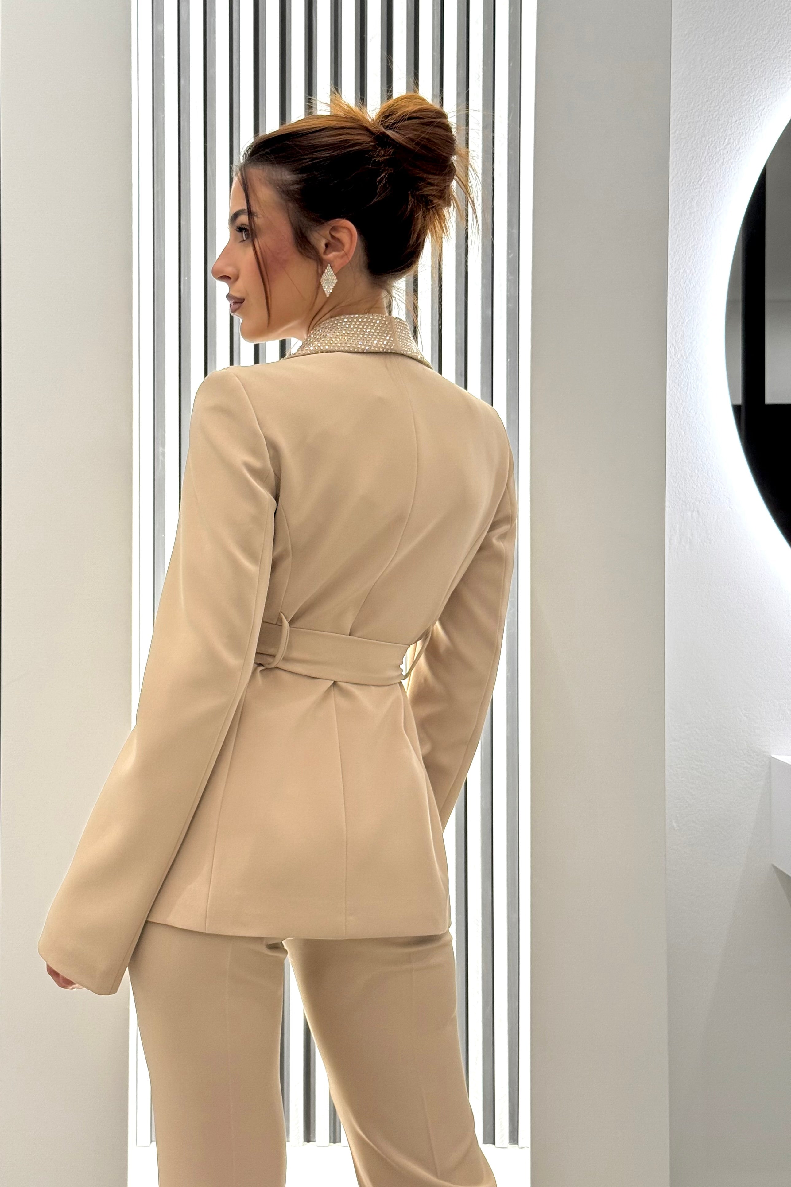Silence Limited - Blazer con Strass