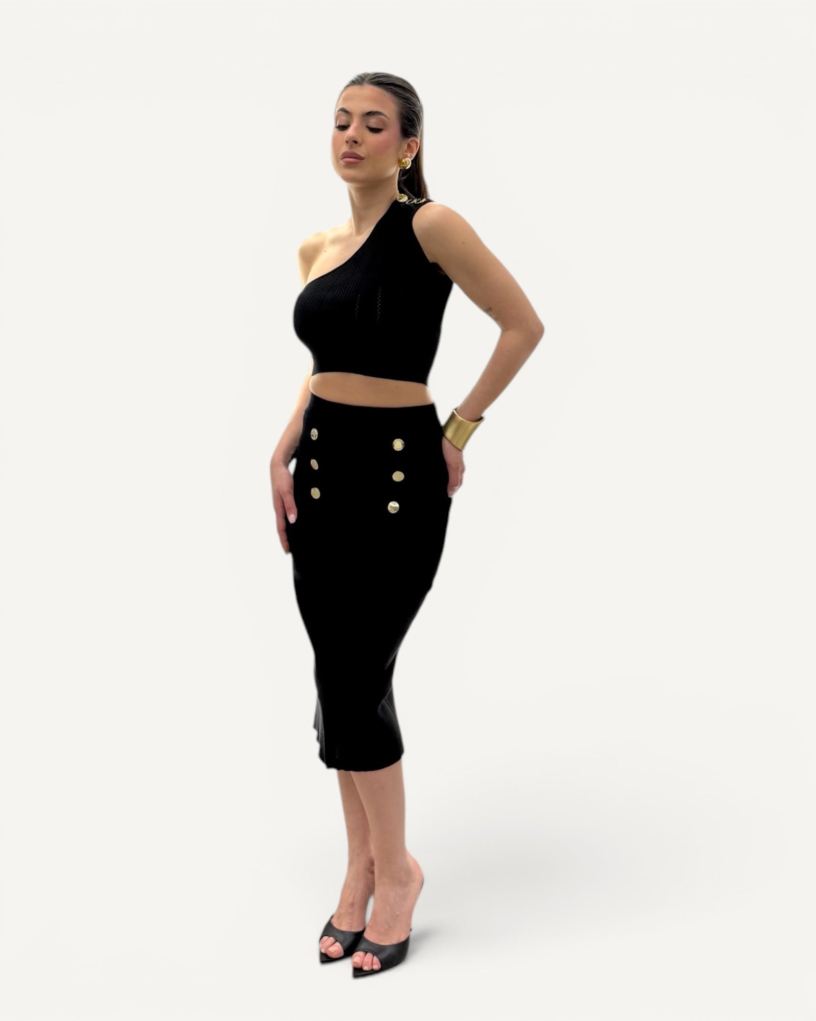 No Secrets - Gonna Maglia e Bottoni