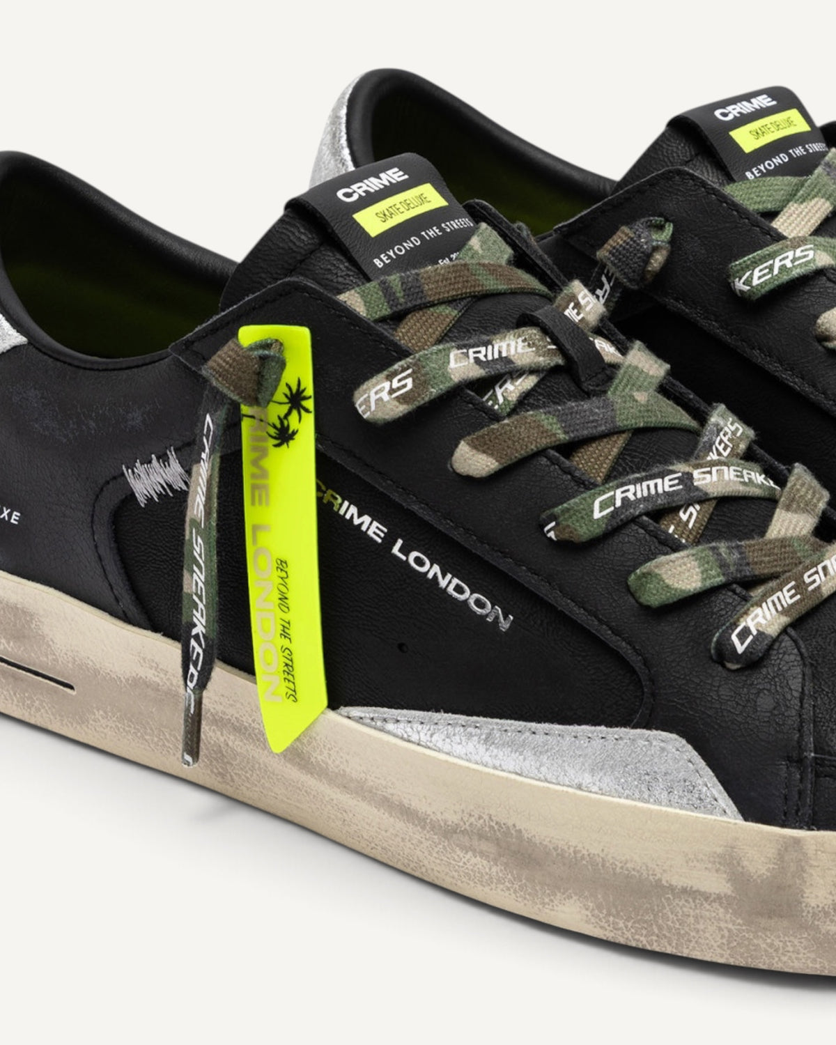 Crime London - Skate Military Black