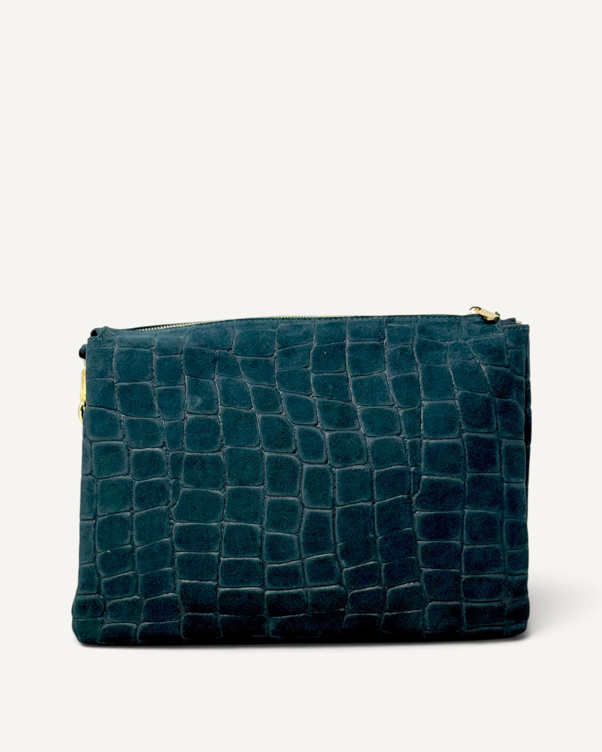 My Best Bag - Borsa Reflex Croco Suede Ottanio