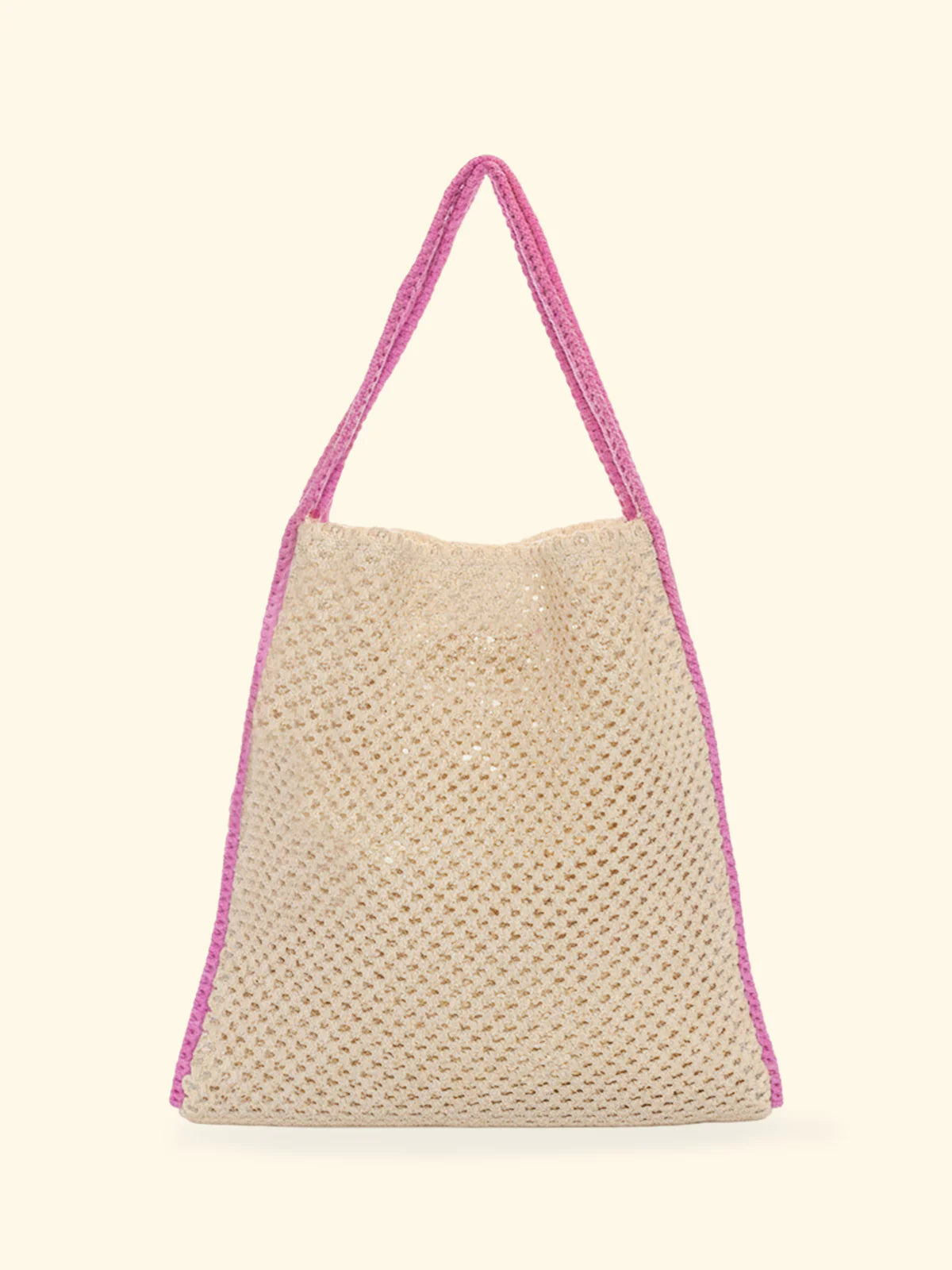 F**K - Tote Bag Rafia Mare con Bottone SW0004-FX