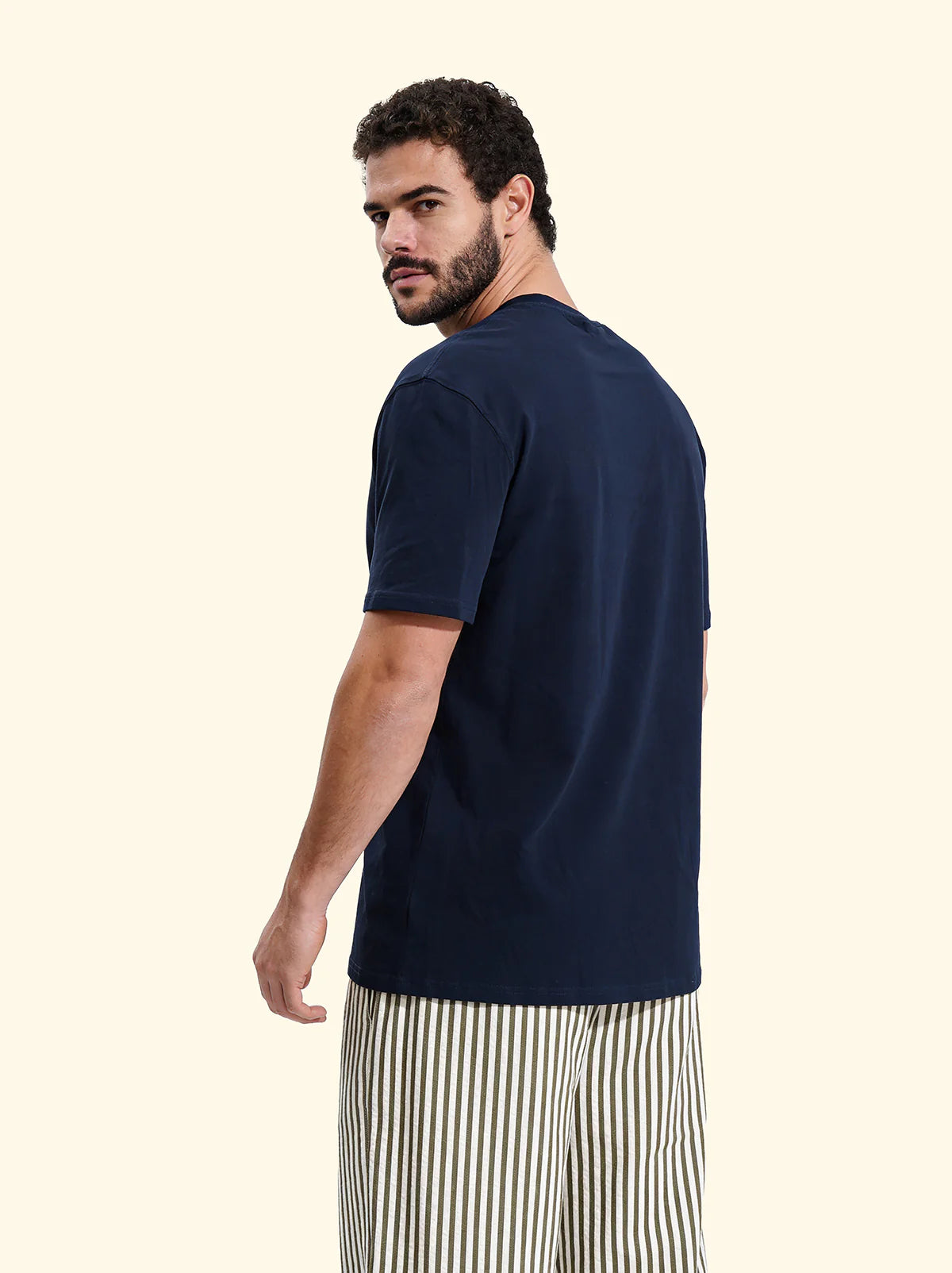 F**K - T-Shirt Uomo Girocollo Stampa Frontale SM6011-BU