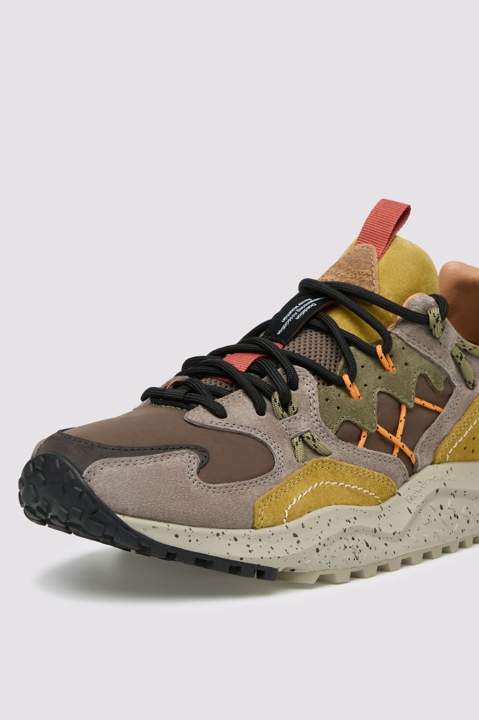 Flower Mountain - Yamabushi Sneakers in suede e tessuto tecnico