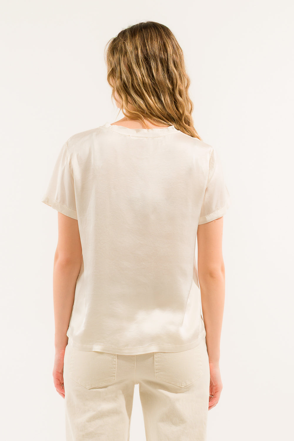 Kontatto - T-shirt Raso Burro