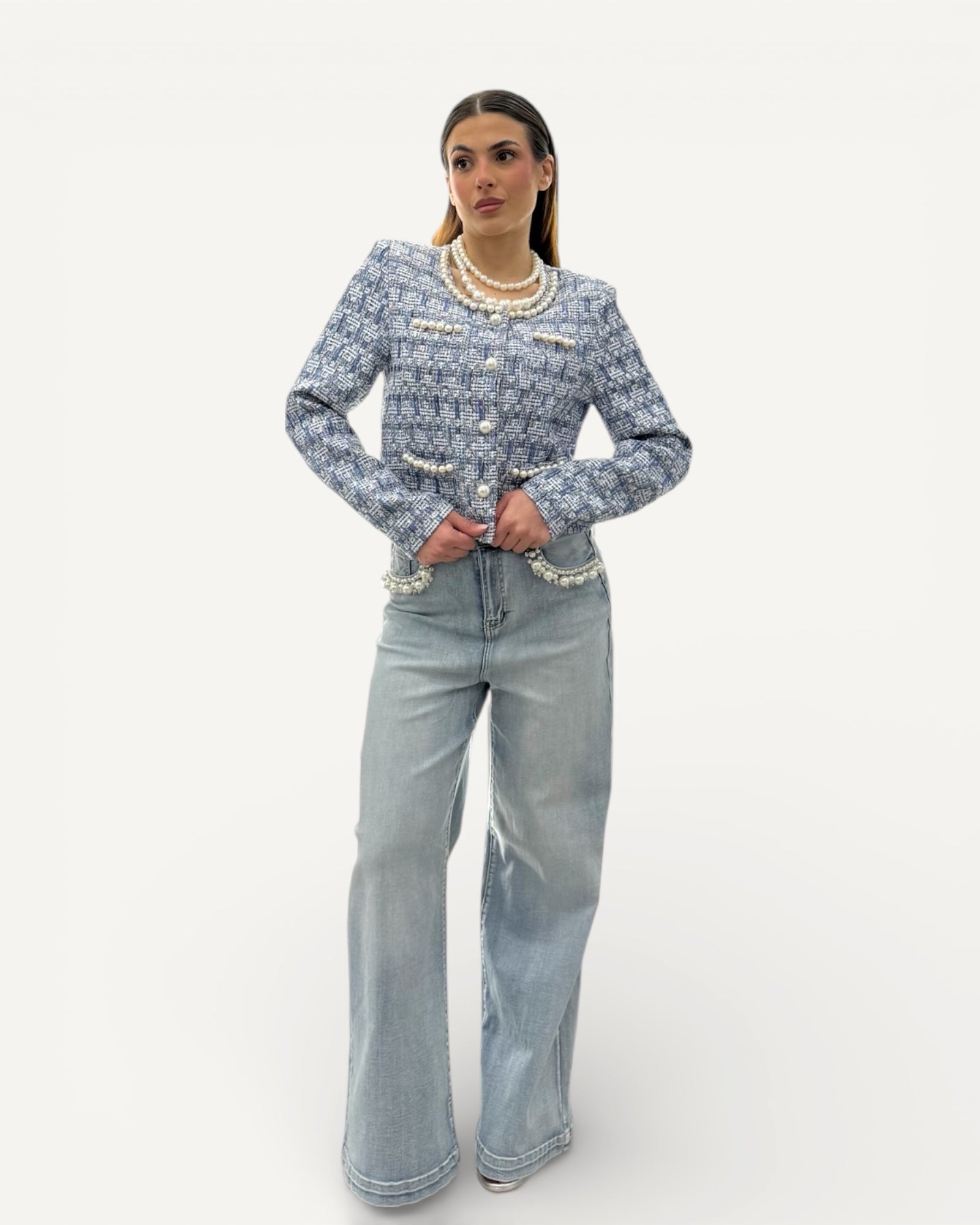 No Secrets - Giacca Bouclette