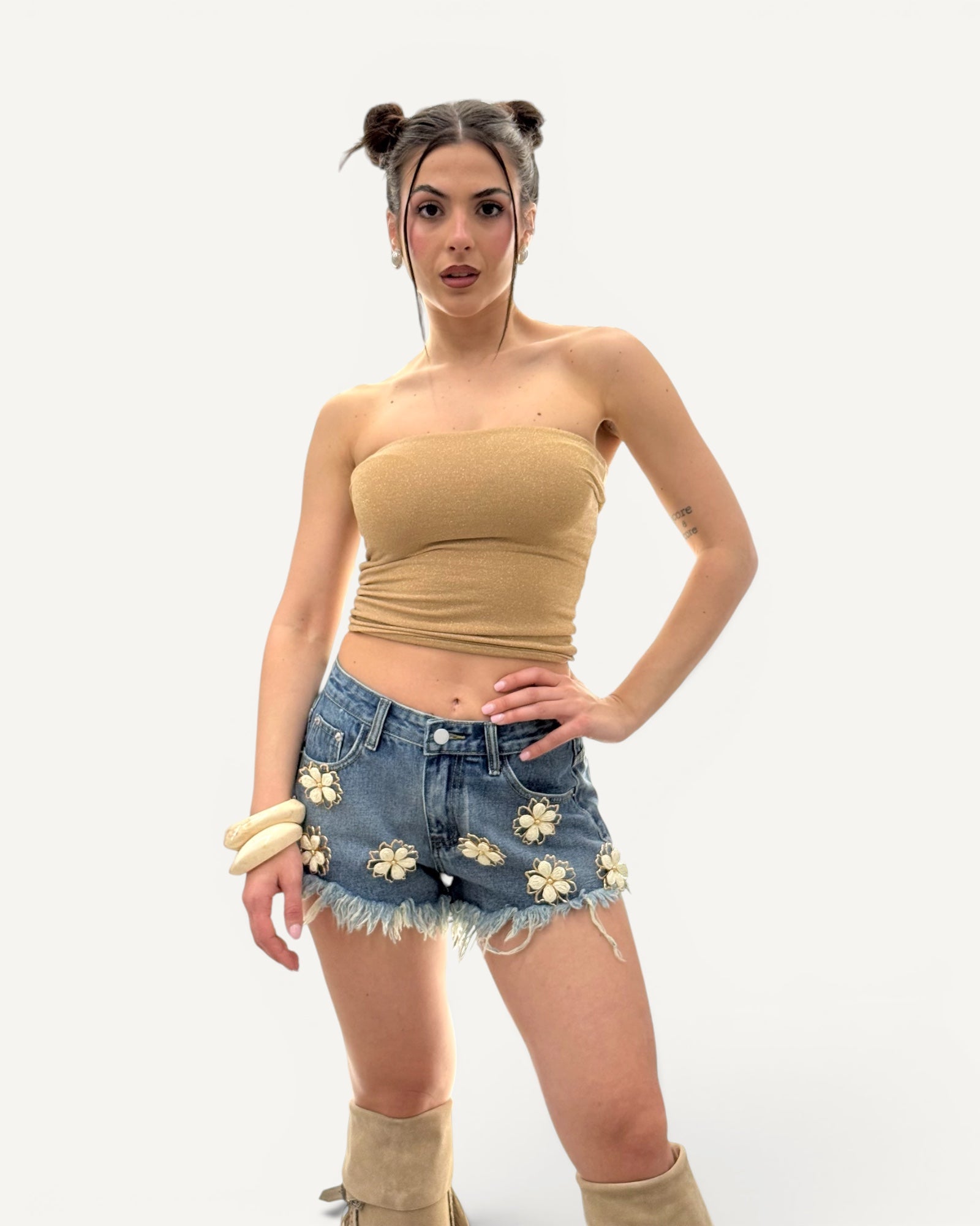 Kontatto - Top Fascia Lurex