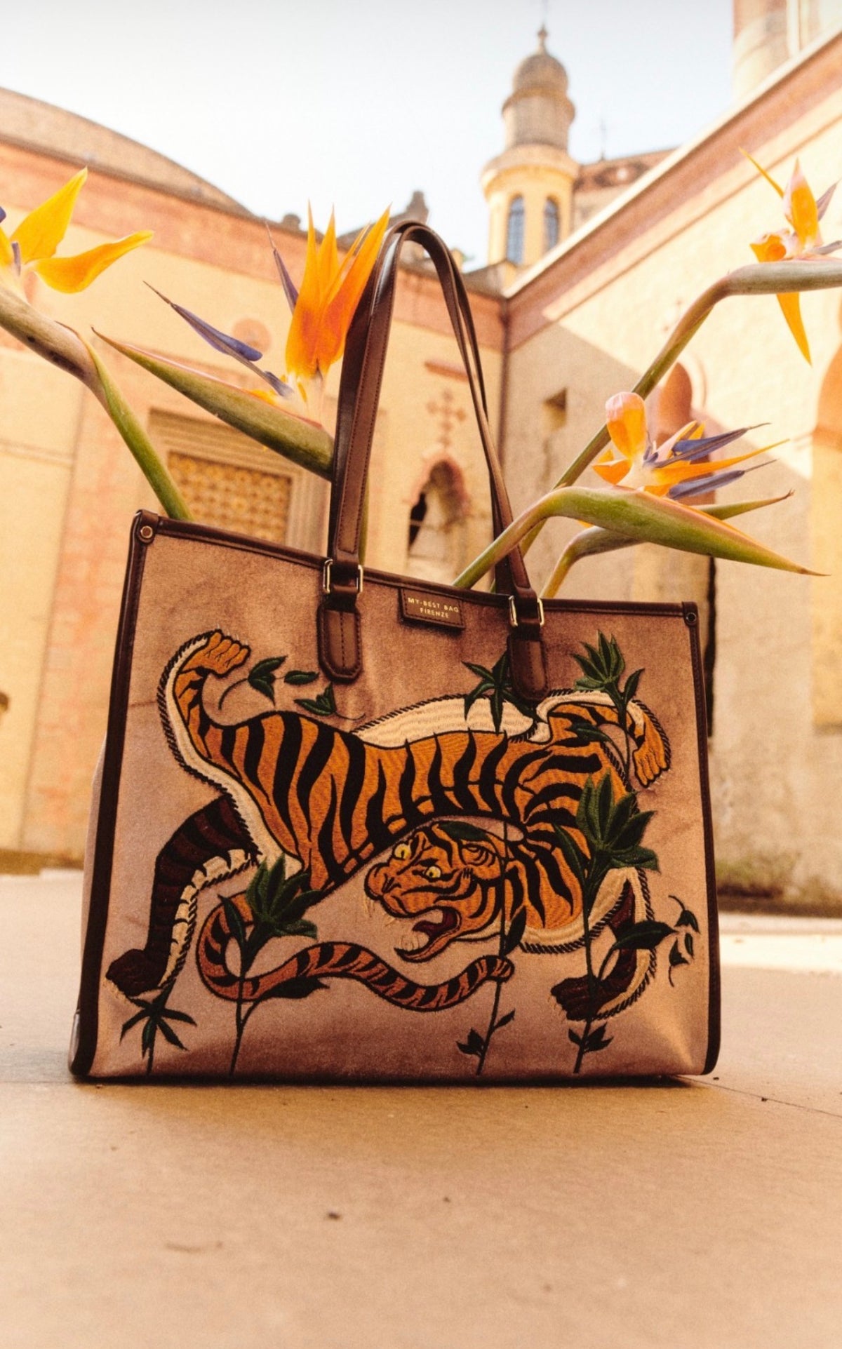My Best Bag - Borsa Atena Essence Tiger Velvet