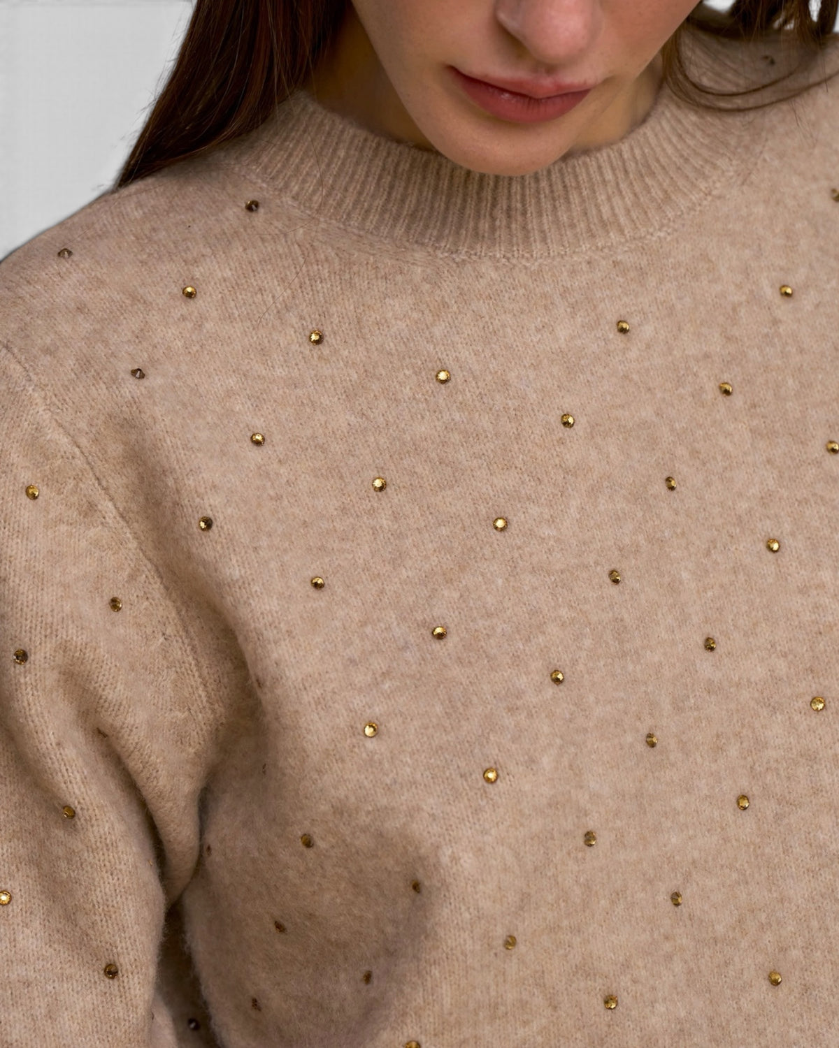 No Secrets - Maglia Girocollo Studs