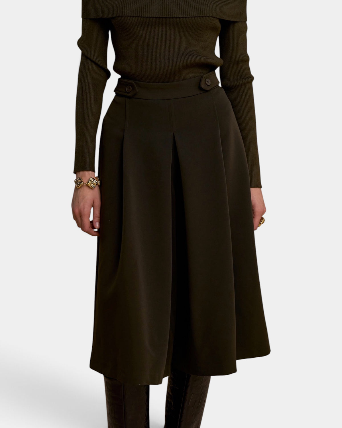 No Secrets - Maxi Bermuda con Pinces
