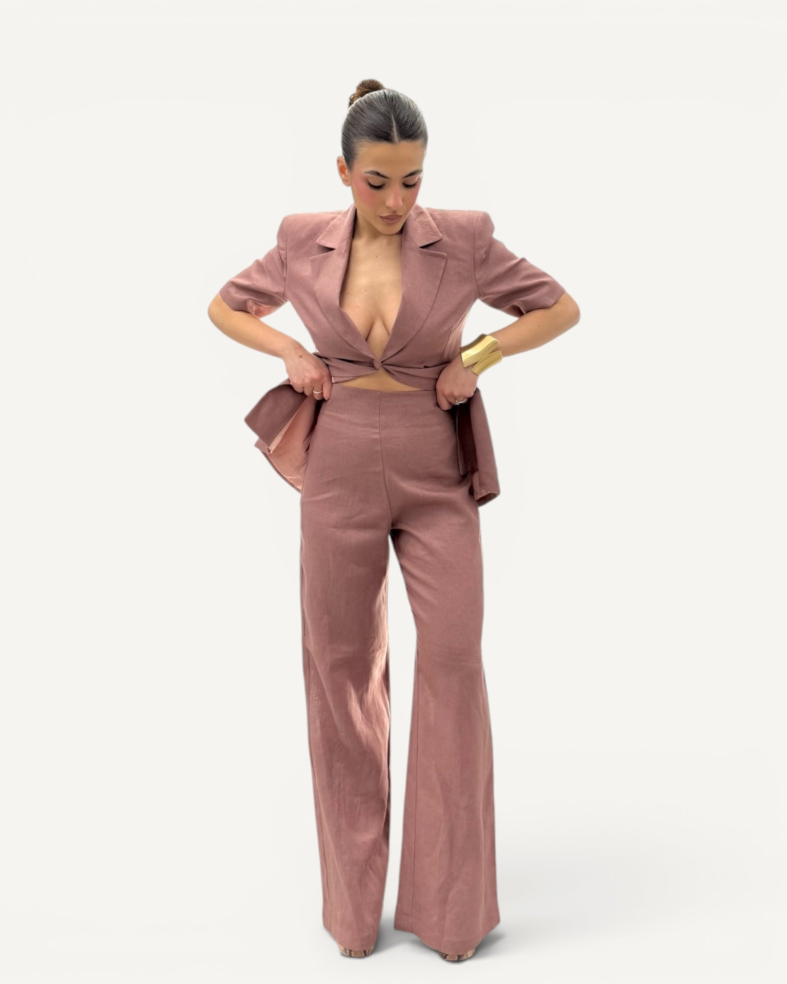 Silence Limited - Wide Linum Pants