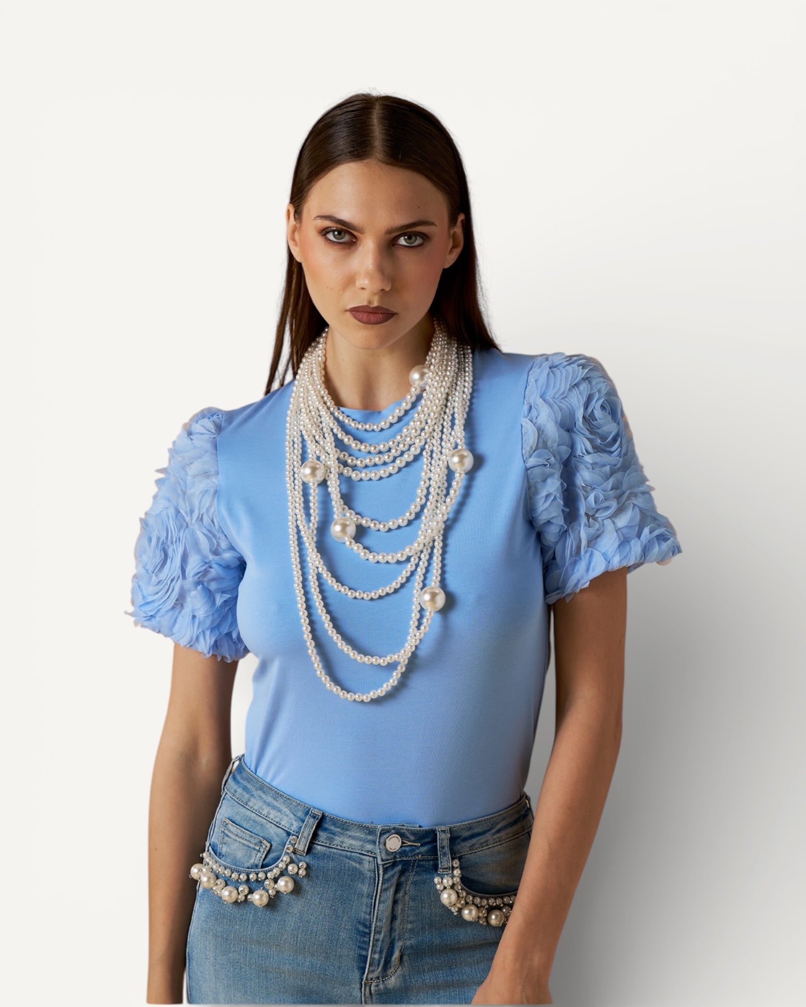 No Secrets - T-Shirt Maniche Rose