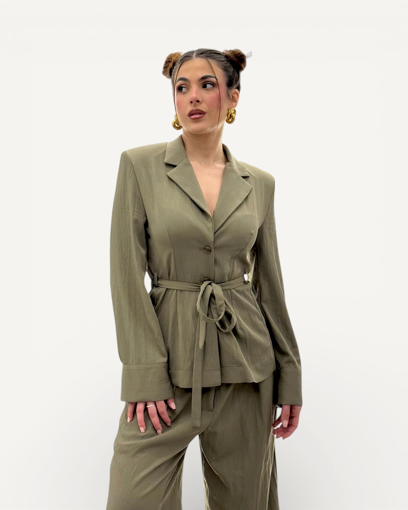 Kontatto - Giacca con Cintura