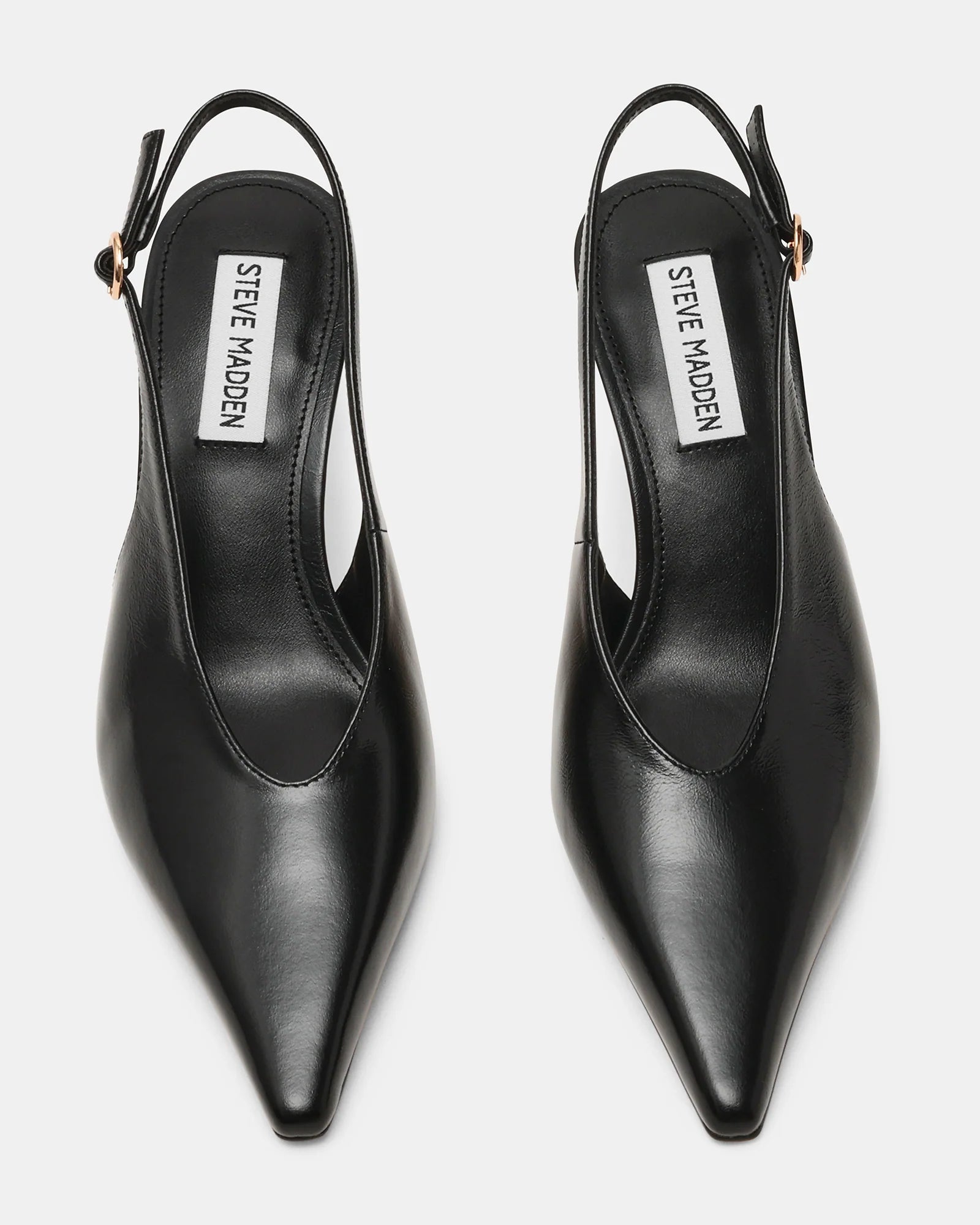 Steve Madden - Archway Décolleté Nero in Vernice