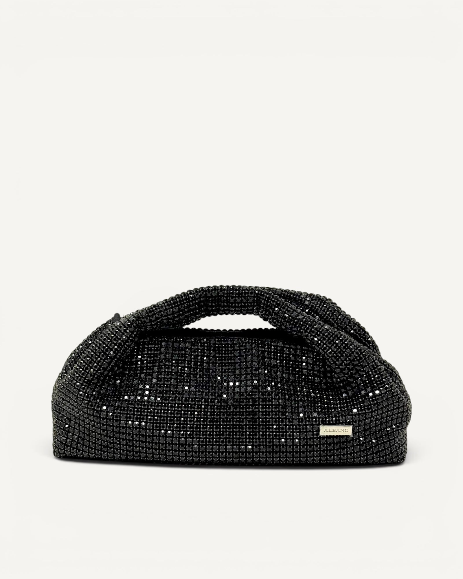 Albano - Borsa London Strass Cristal