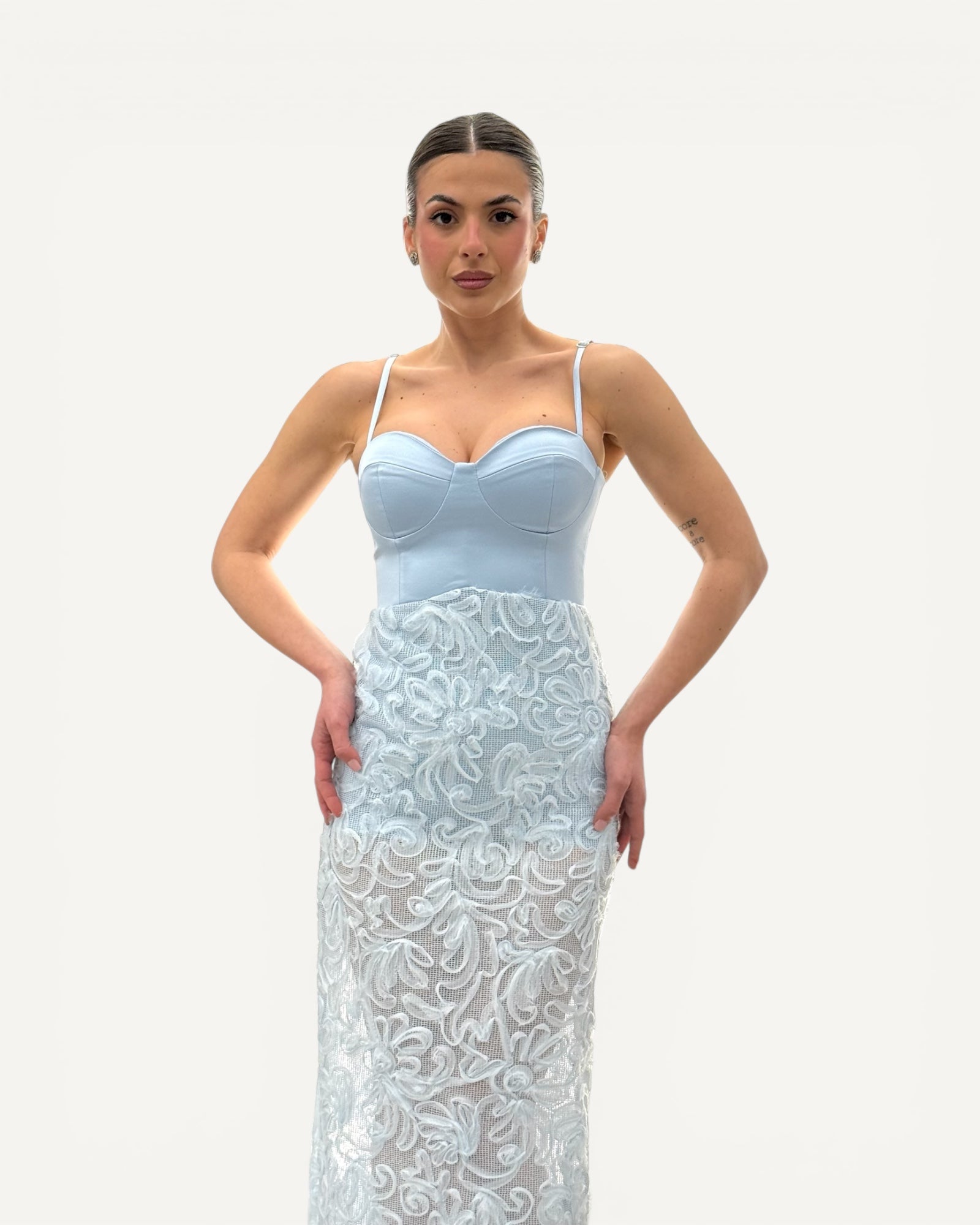 Silence Limited - Abito Corpetto e Ricamo