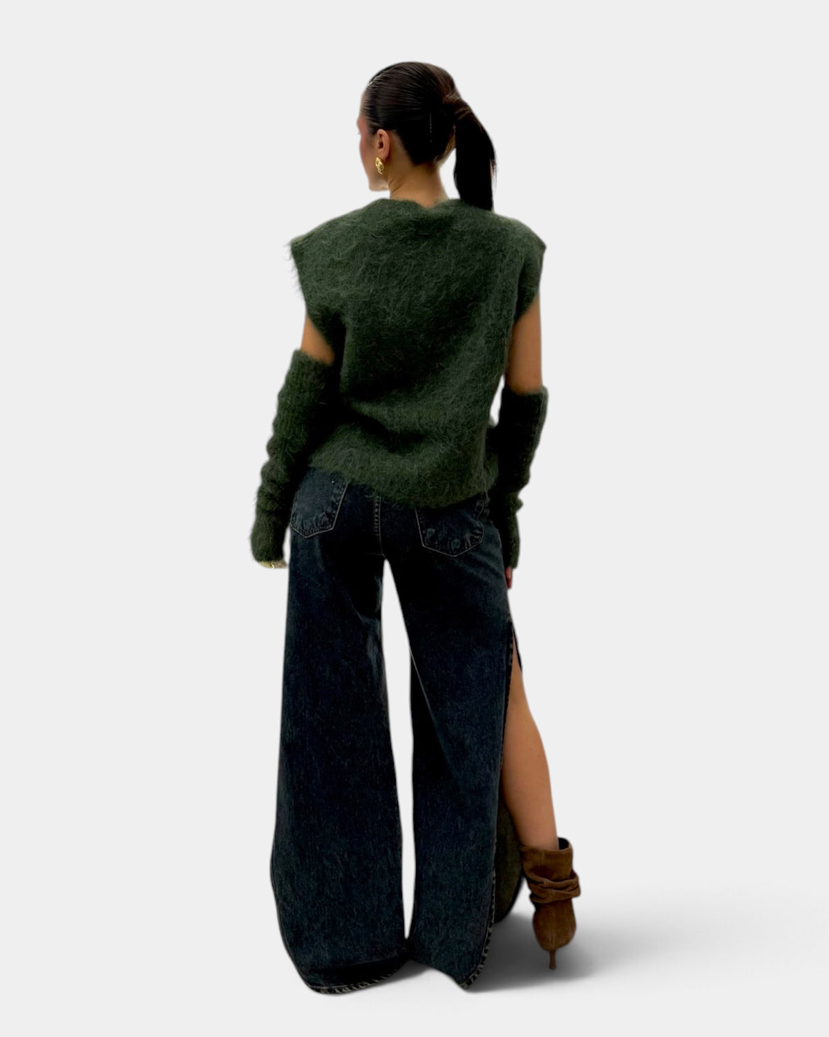 Silence Limited - Jeans Cut-Pants Denim Sabbiato