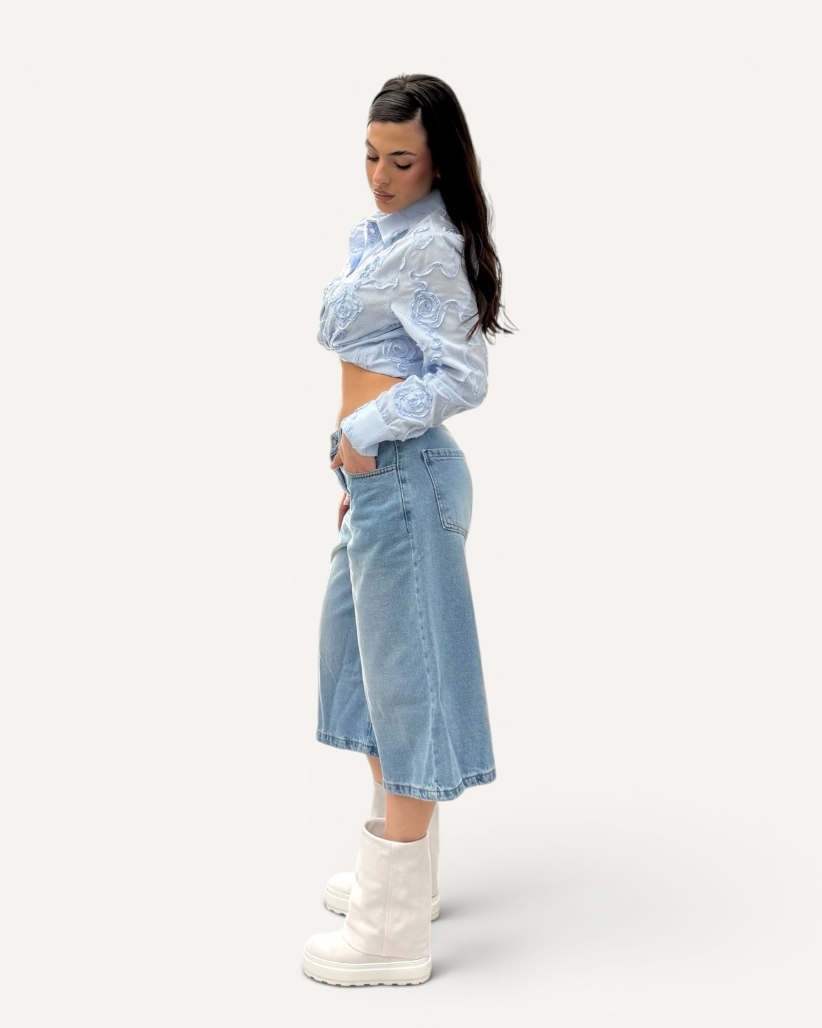KikiSix - Bermuda Denim