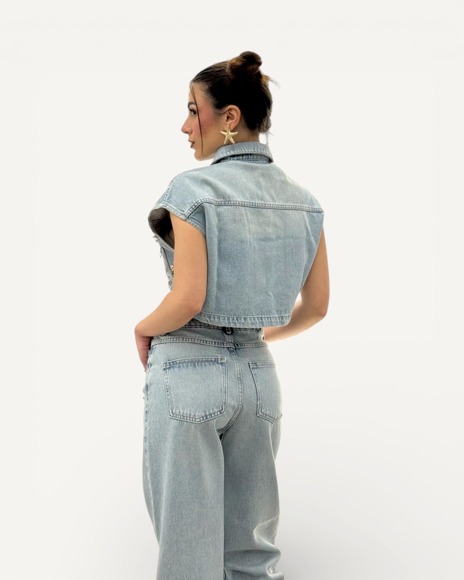 Kontatto - Gilet Denim