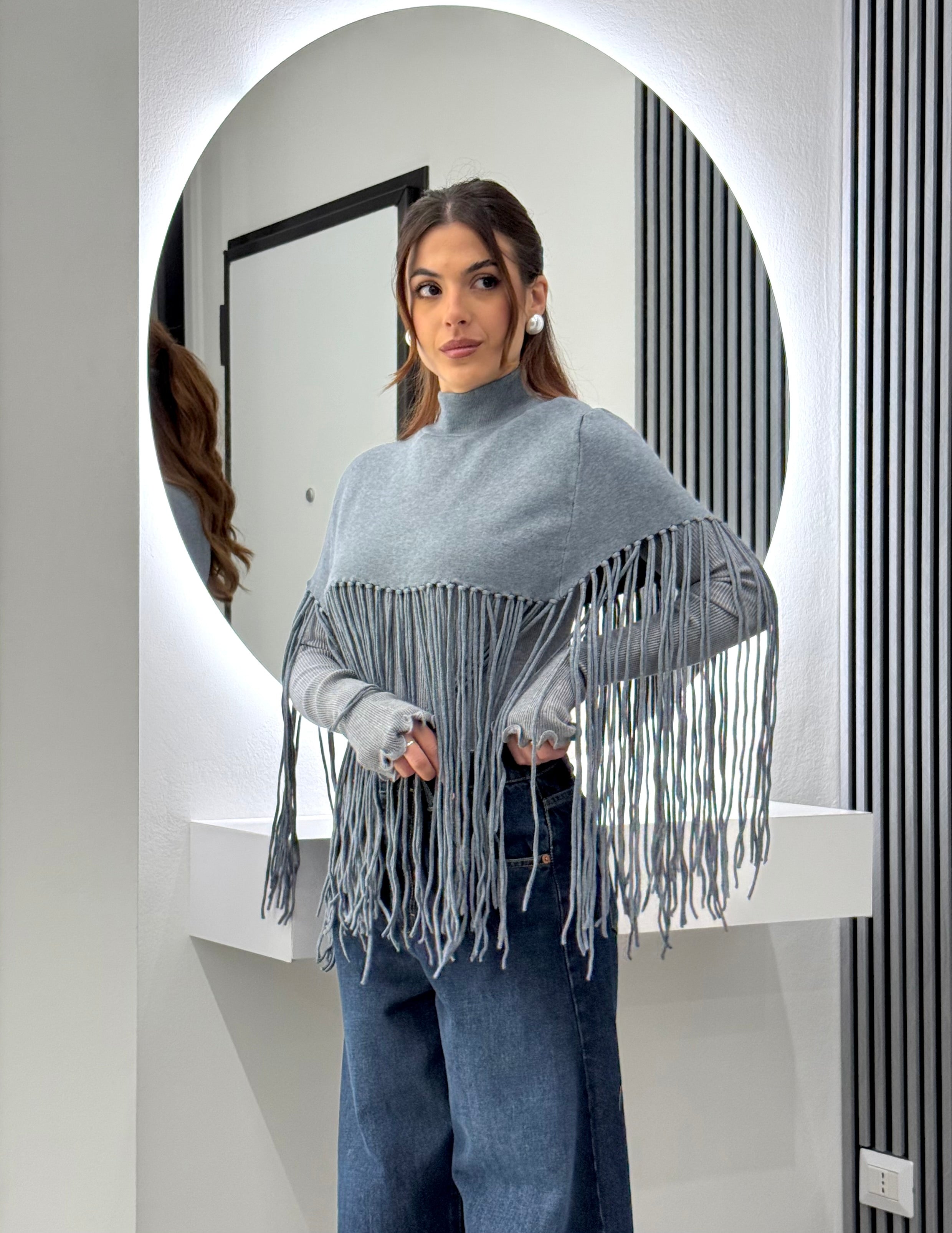 D'Elle Giulia Mastini - Coprispalle Frange