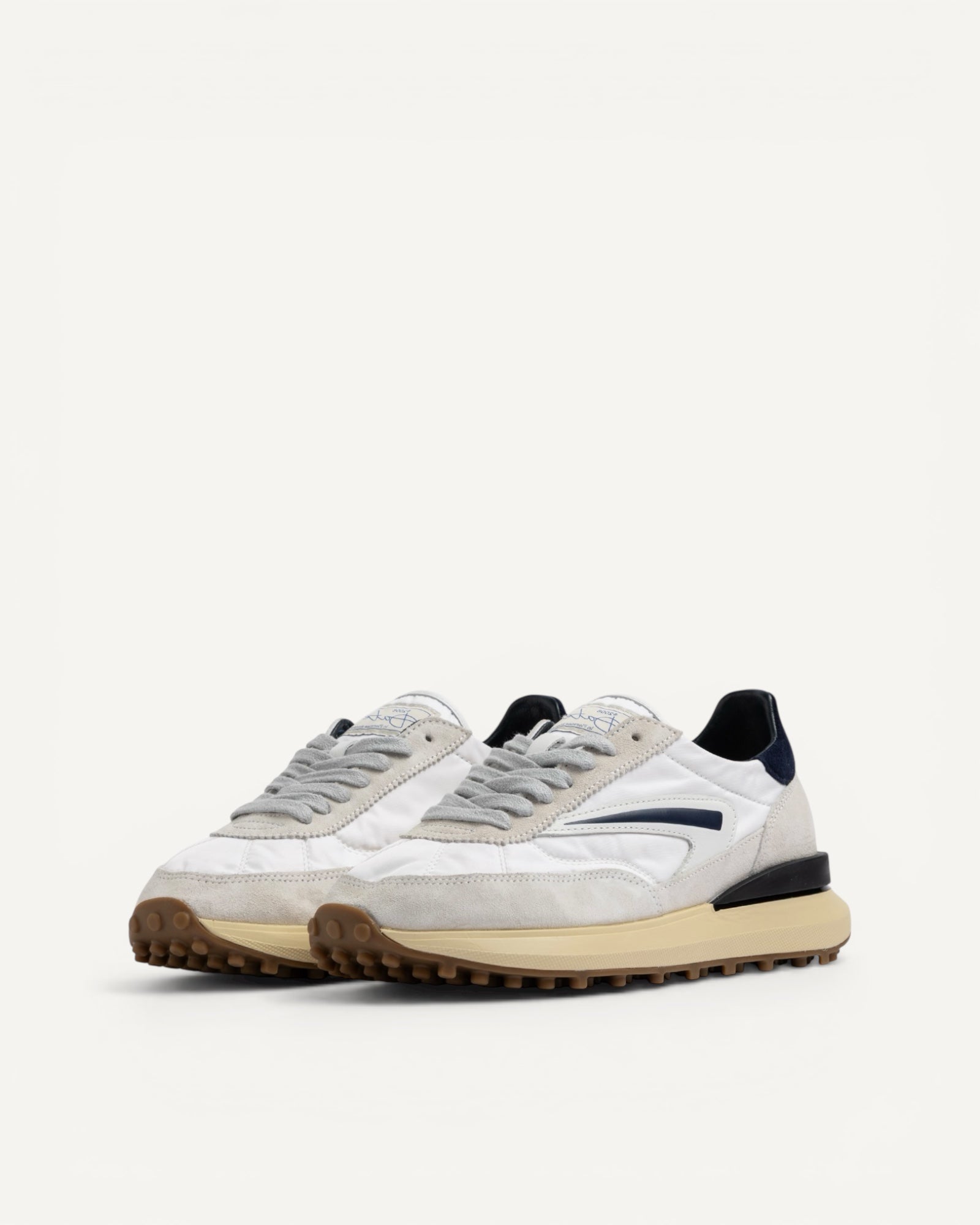 D.A.T.E. - Sneakers Athleta Nylon White-Blue