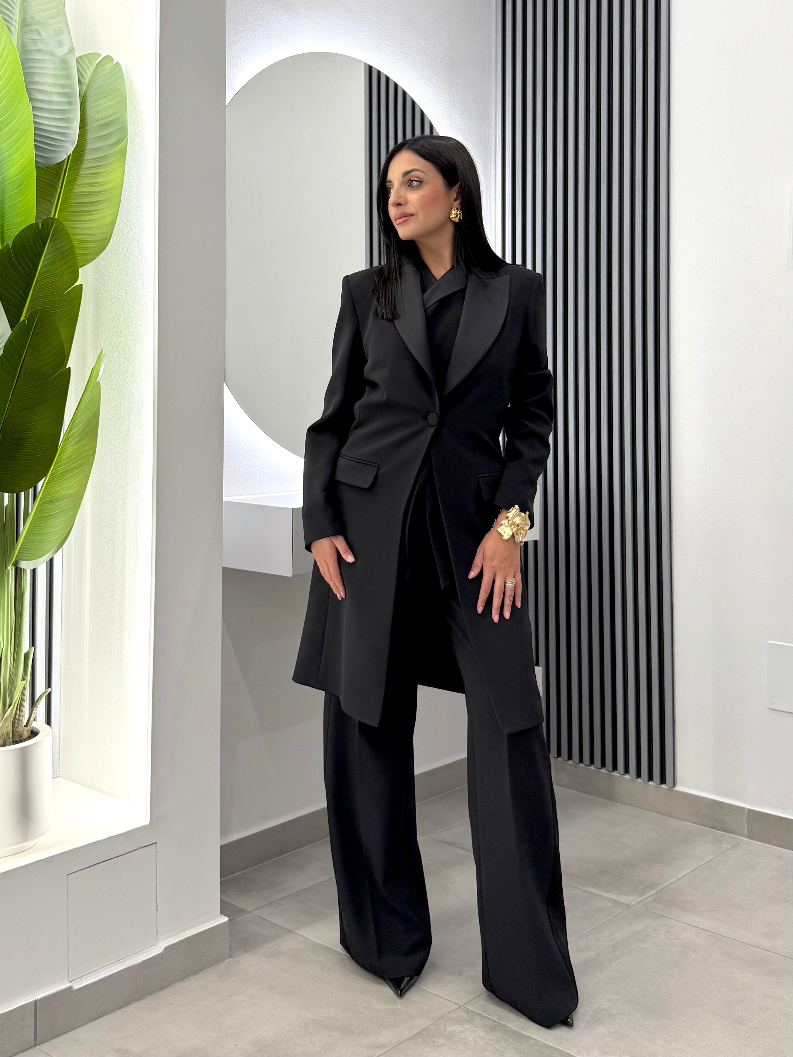 Silence Limited - Cappotto Colletto Raso