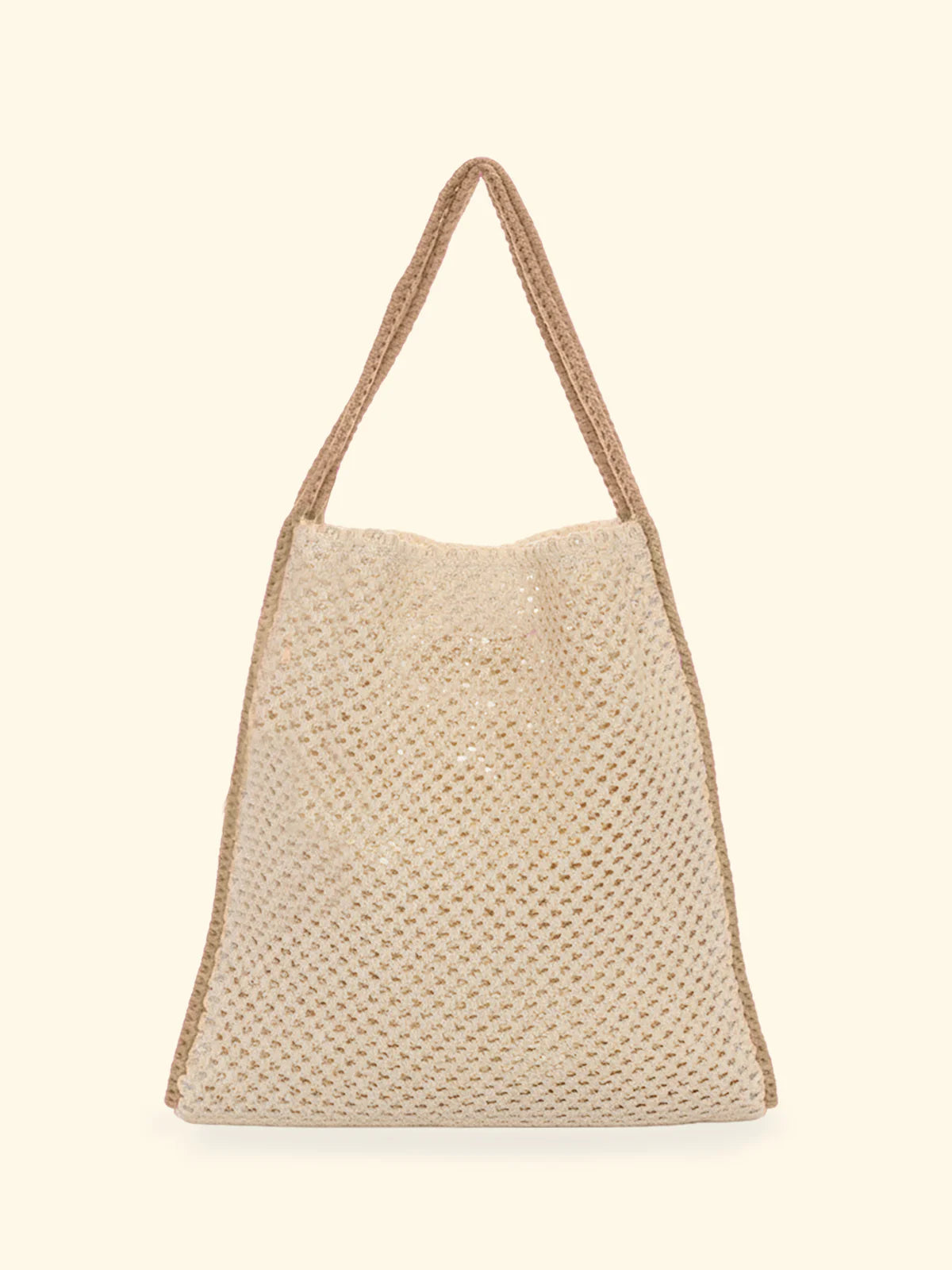 F**K - Tote Bag Rafia Mare con Bottone SW0004-BG