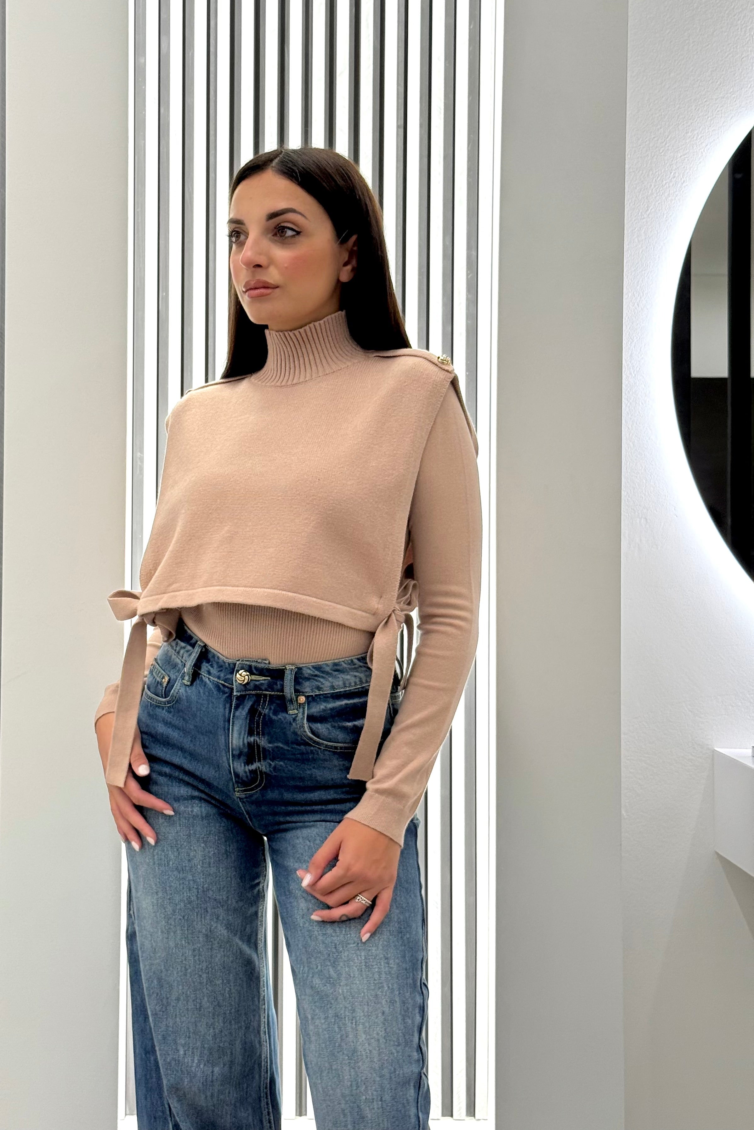 Koralline - Maglia Con Gilet Staccabile