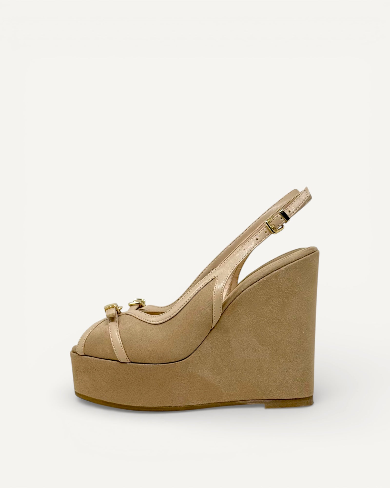 Albano - Zeppa Camoscio Nude