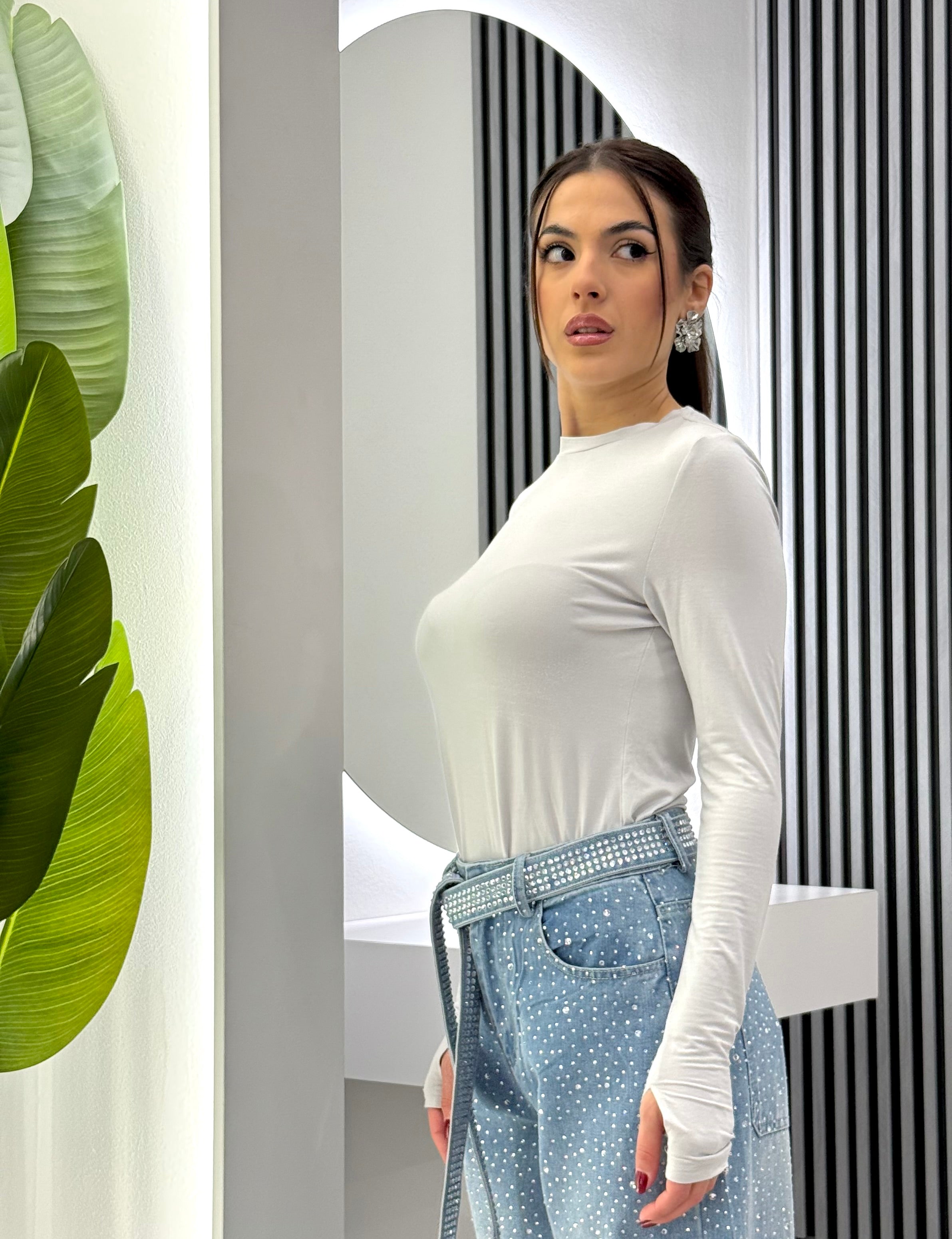 Club Crochet - Maglia Guanto Grigio