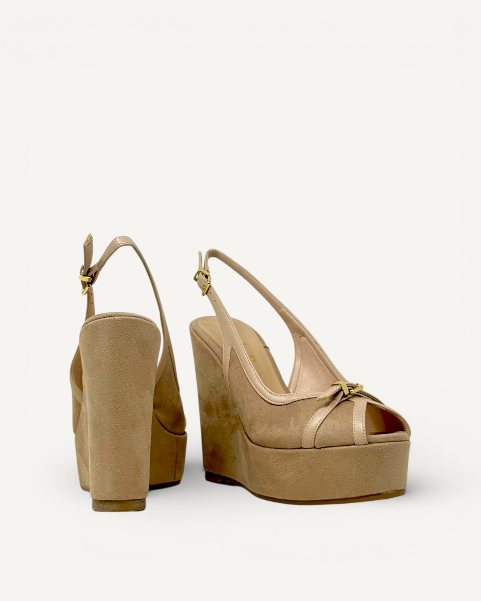 Albano - Zeppa Camoscio Nude