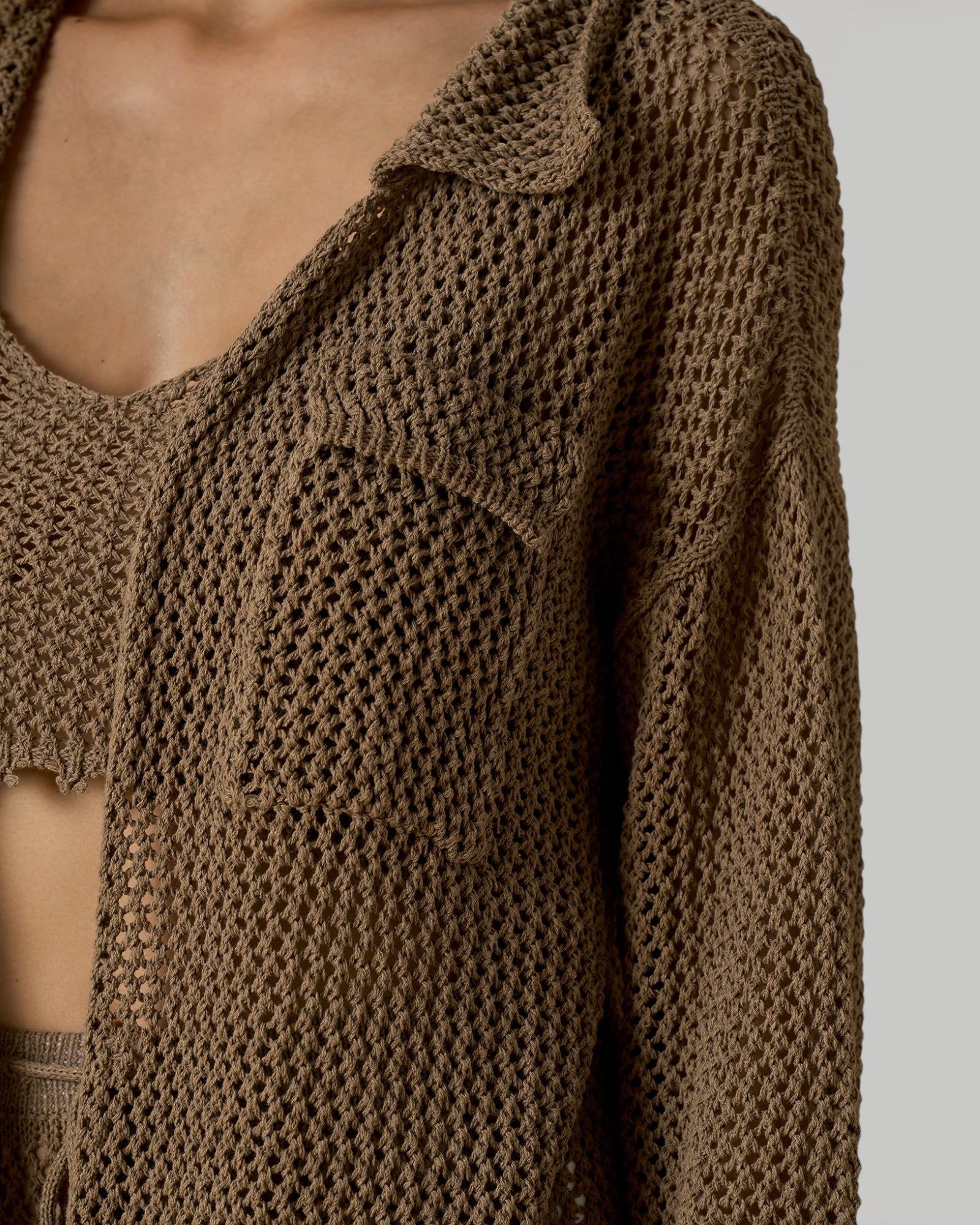 No Secrets - Cardigan in Crochet