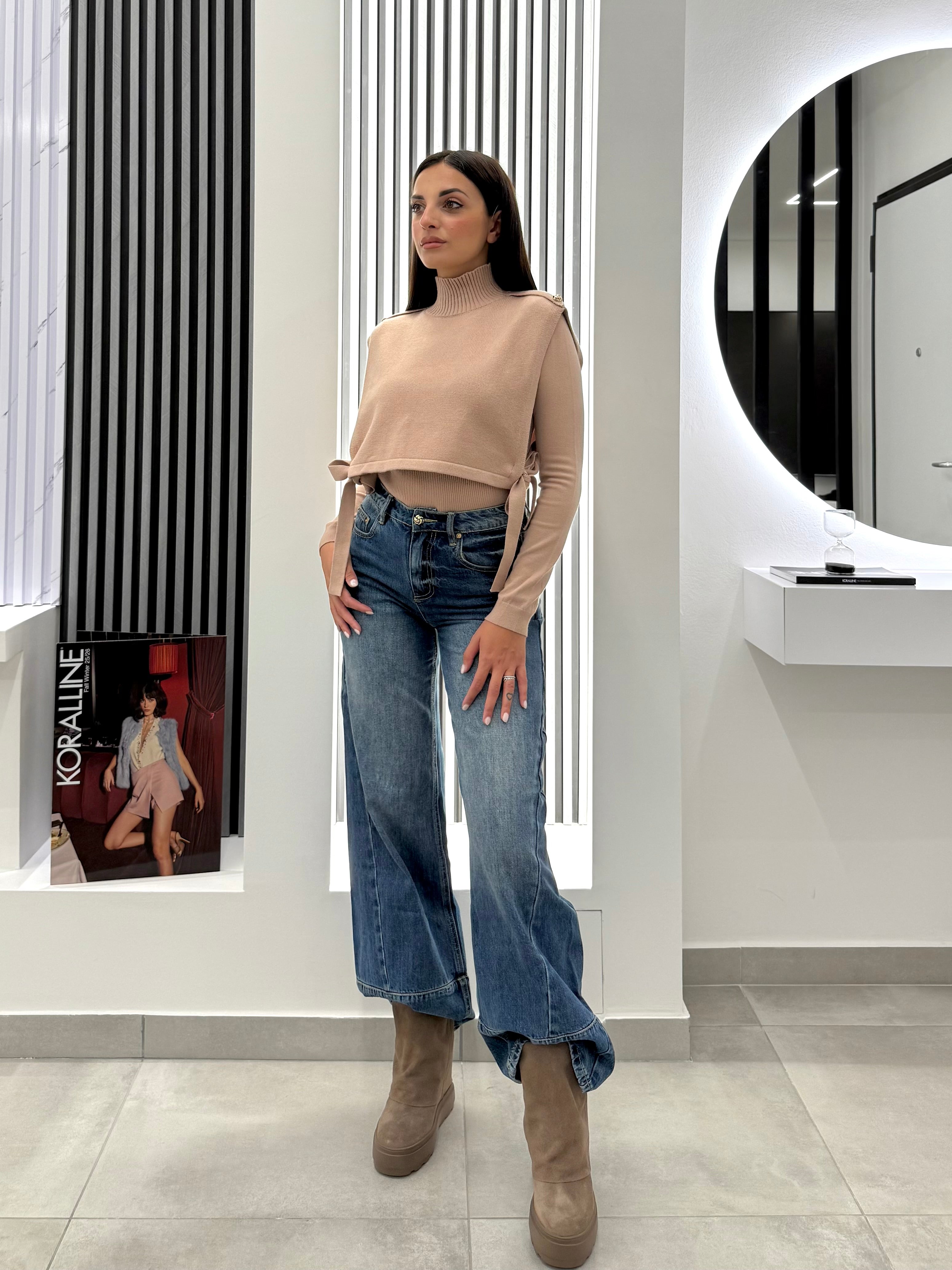 Koralline - Maglia Con Gilet Staccabile