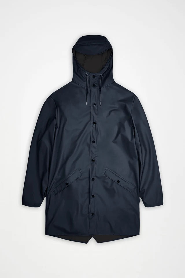Rains - Long Jacket W3 Unisex Navy