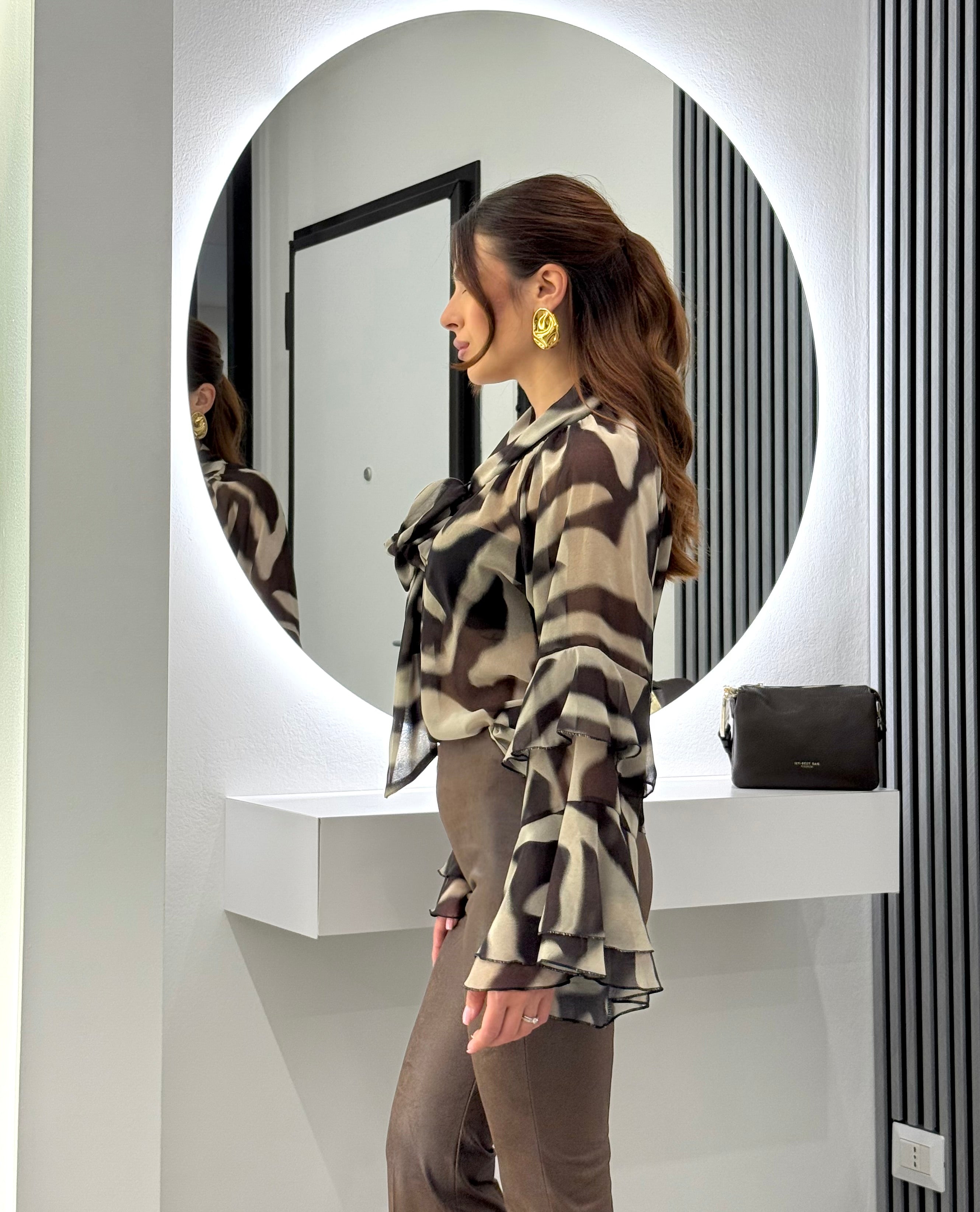 D'Elle Giulia Mastini - Camicia Zebrata