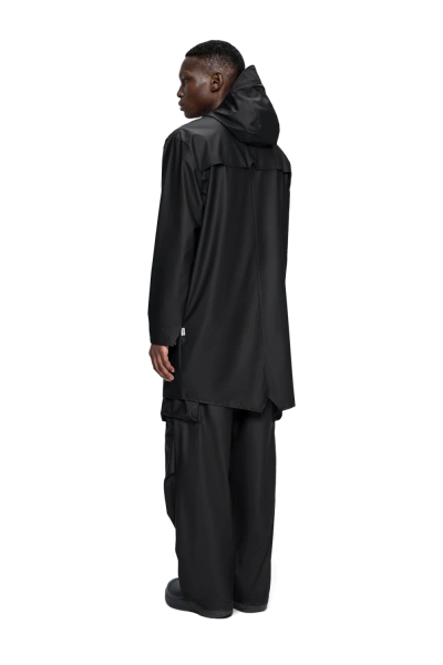 Rains - Long Jacket W3 Unisex Nera