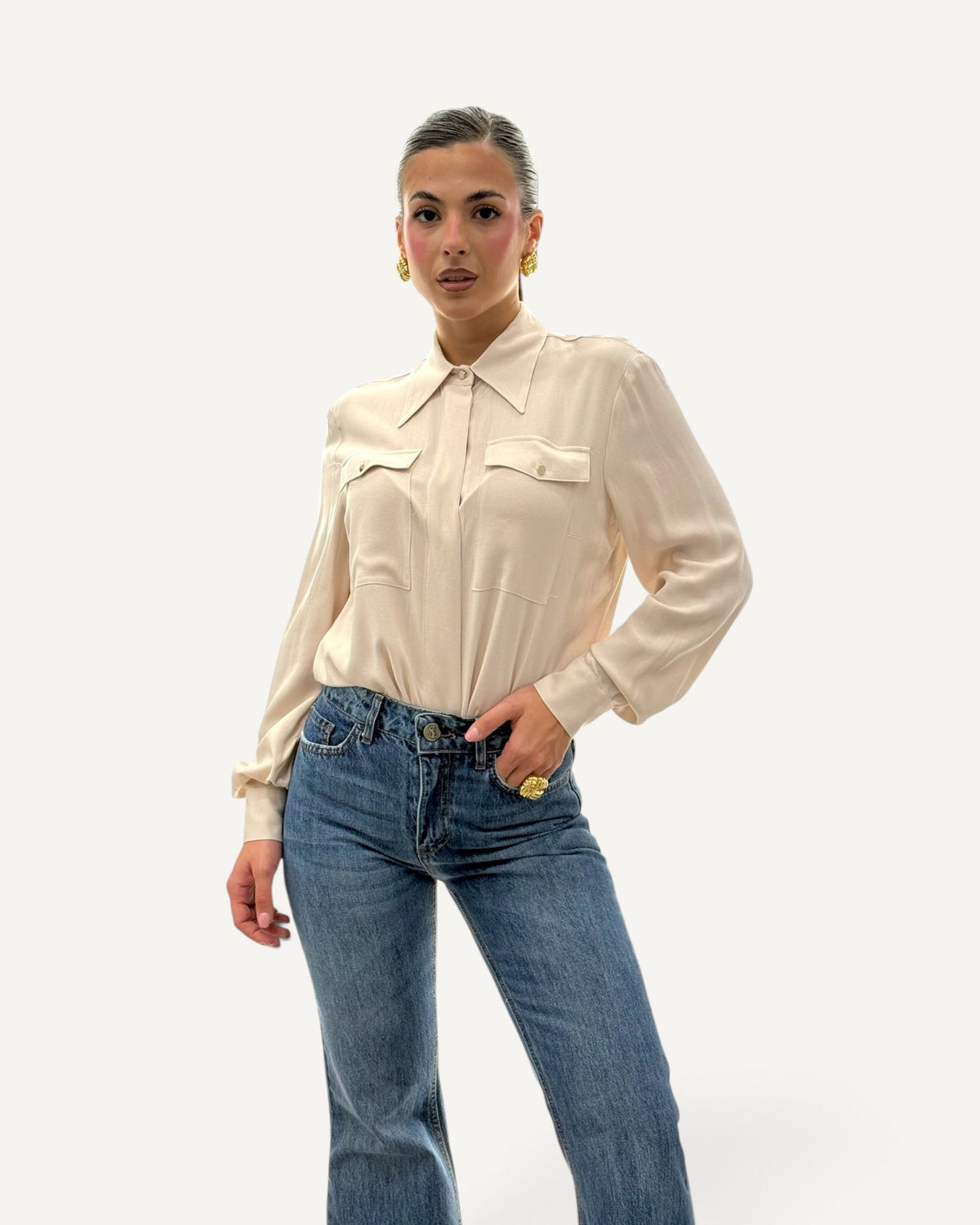 Silence Limited - Shirt Clear Milk