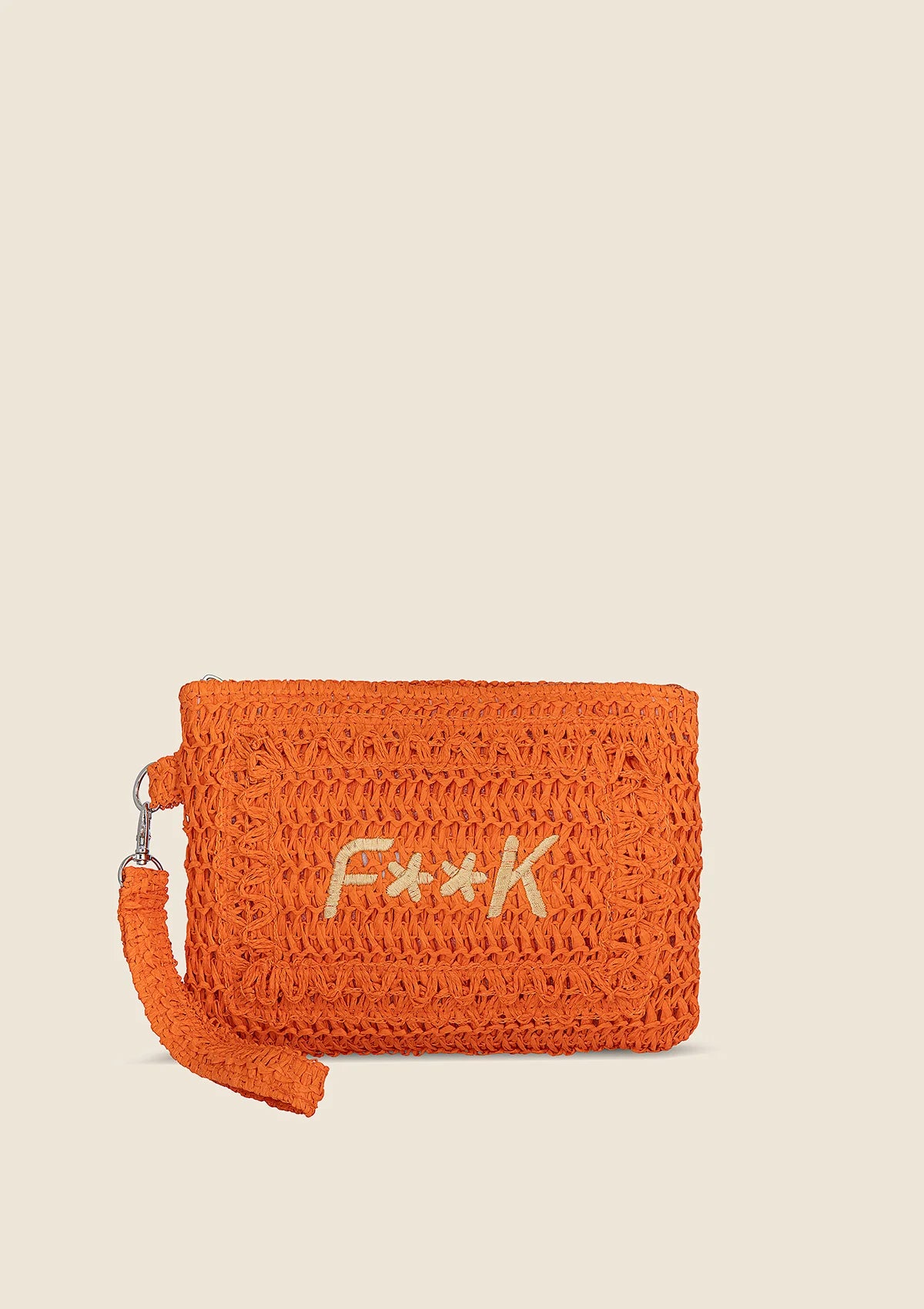 F**K - Mini Pochette Donna Arancione A059-OR
