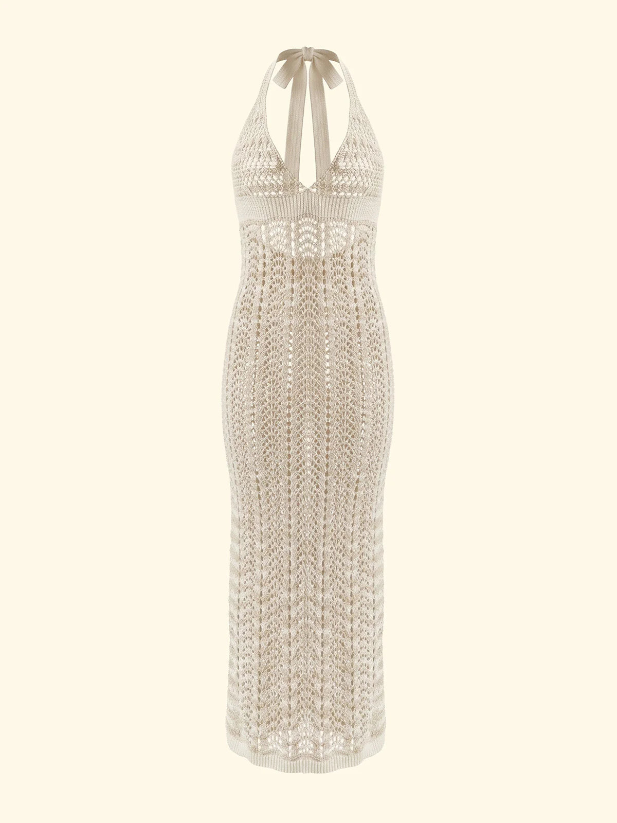 F**K - Vestito Lungo in Crochet SW0428-BG