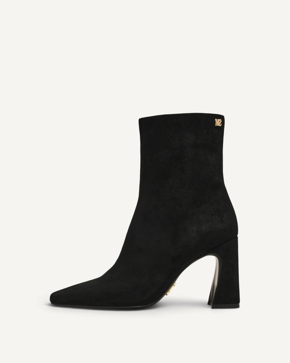 Steve Madden Flares - Tronchetto in Suede Nero