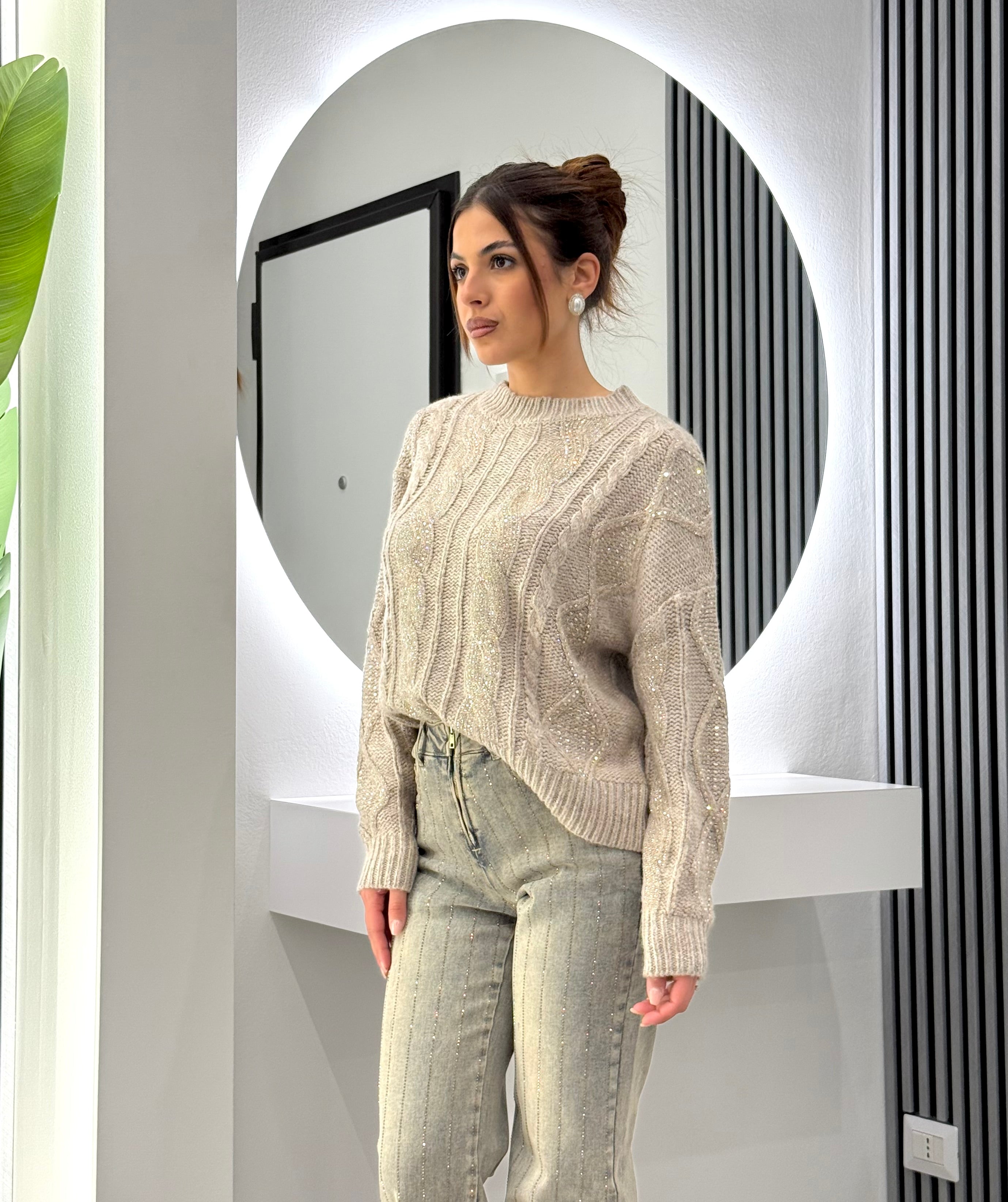 No Secrets - Maglia Luxury Trecce