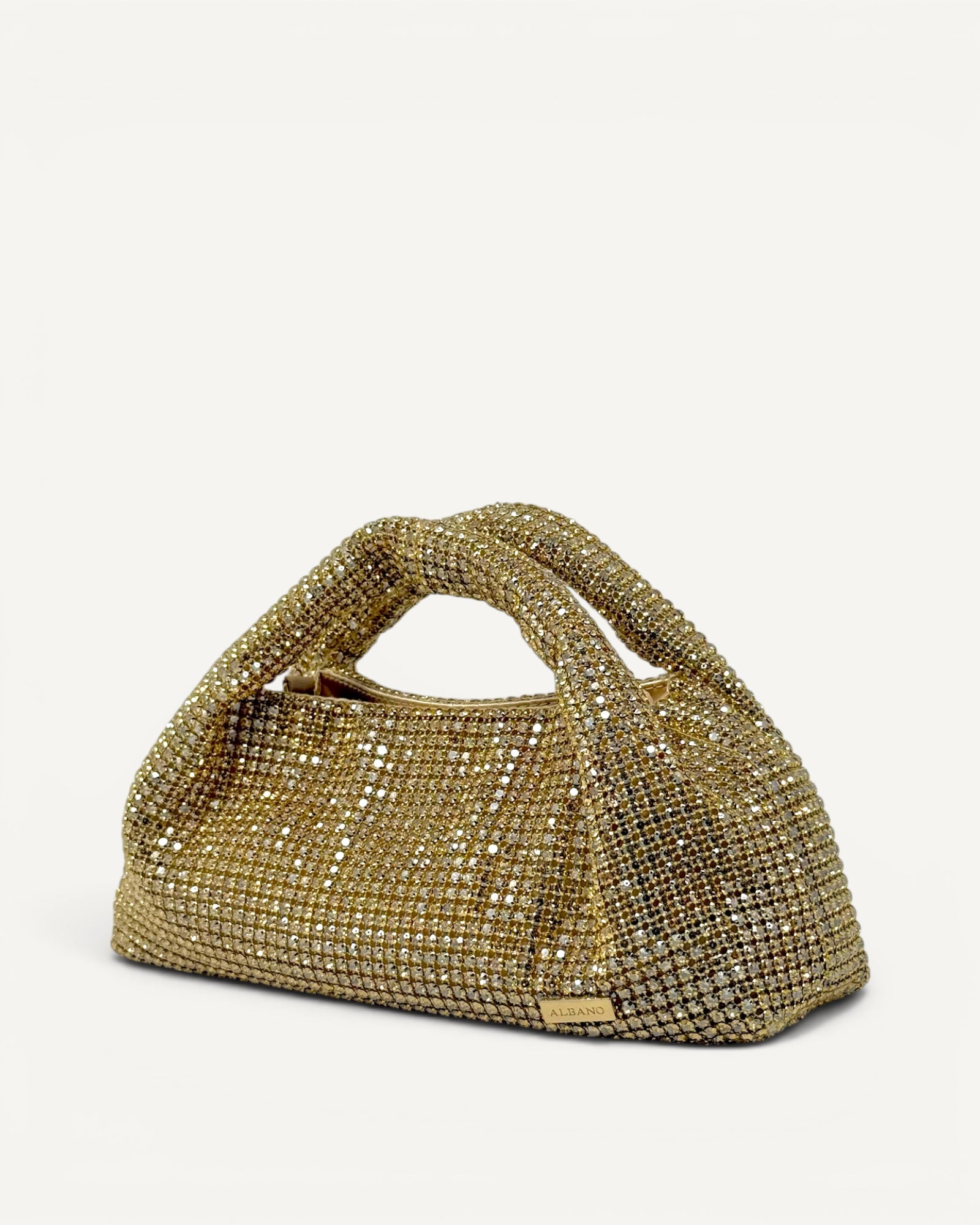 Albano - Borsa Lauren Strass Cristal