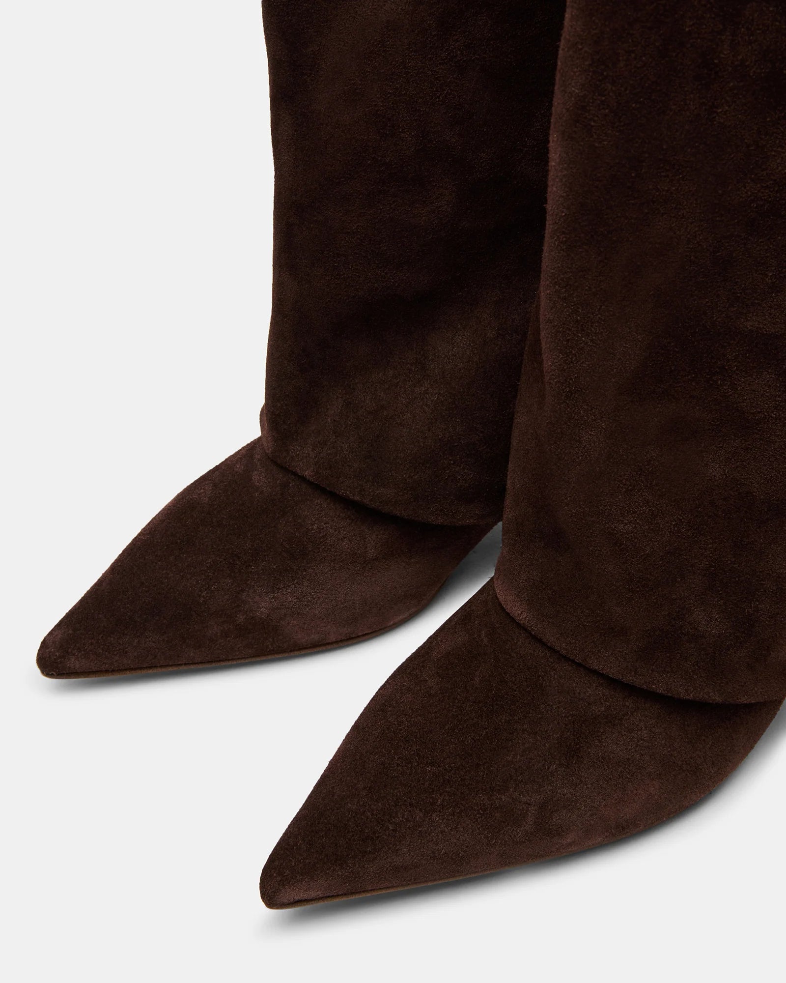 Steve Madden - Luca Stivale Marrone Suede
