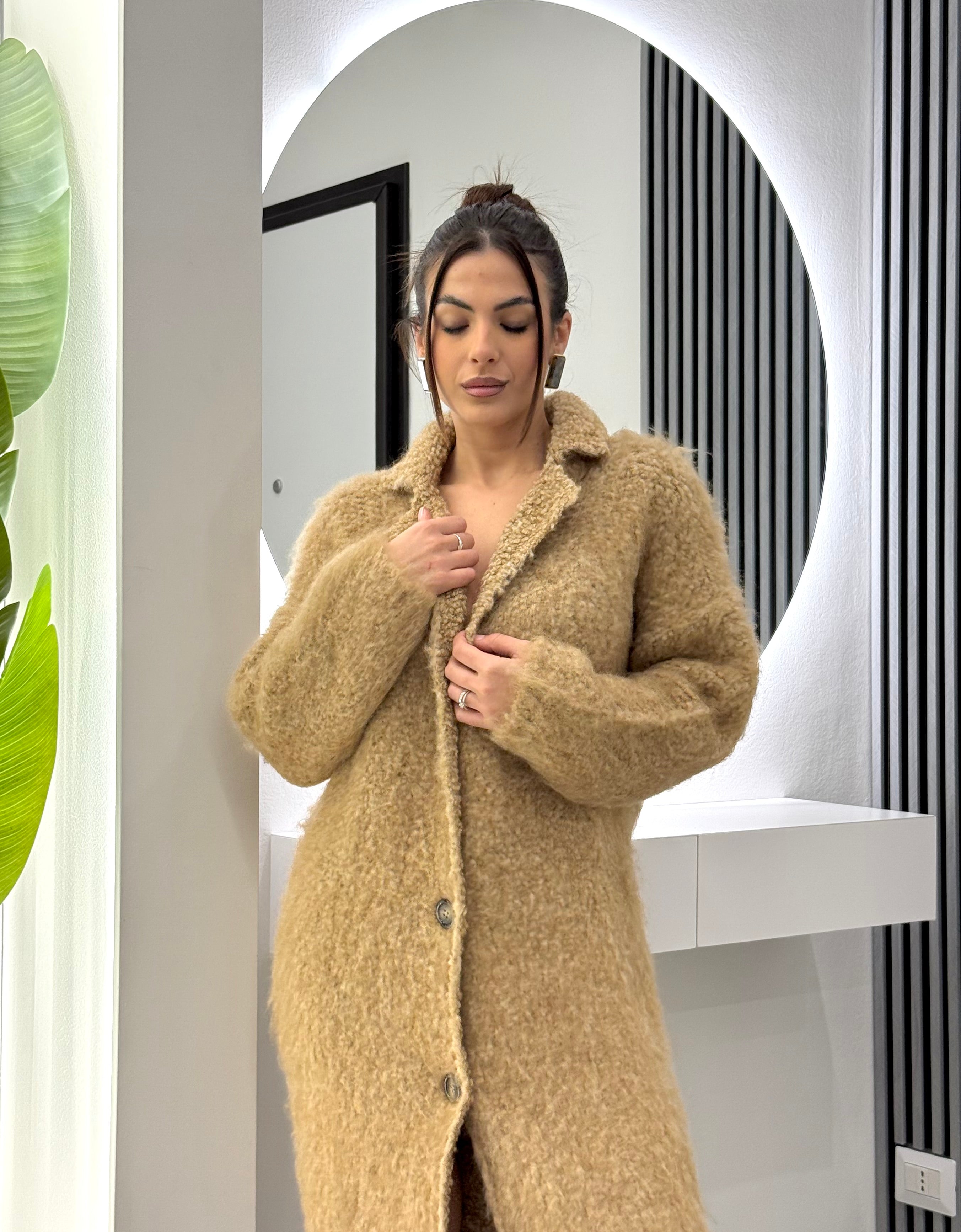 Kontatto - Cappottino Revers Biscotto