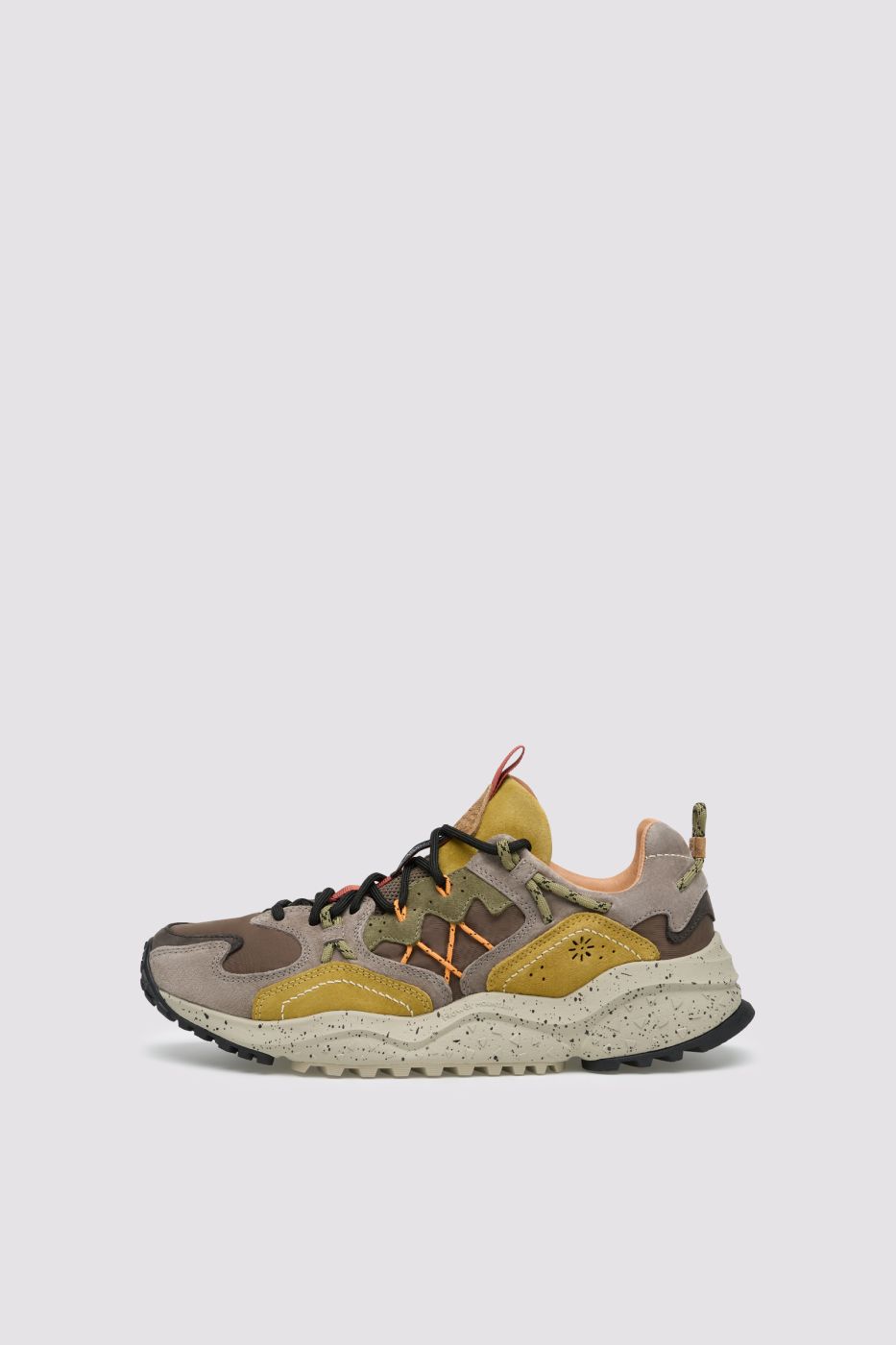 Flower Mountain - Yamabushi Sneakers in suede e tessuto tecnico